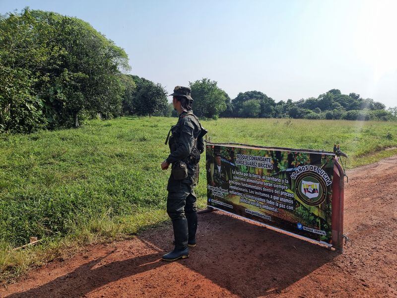 Disidencias de las Farc siembran terror en Puerto Wilches - crédito Luis Jaime Acosta/REUTERS