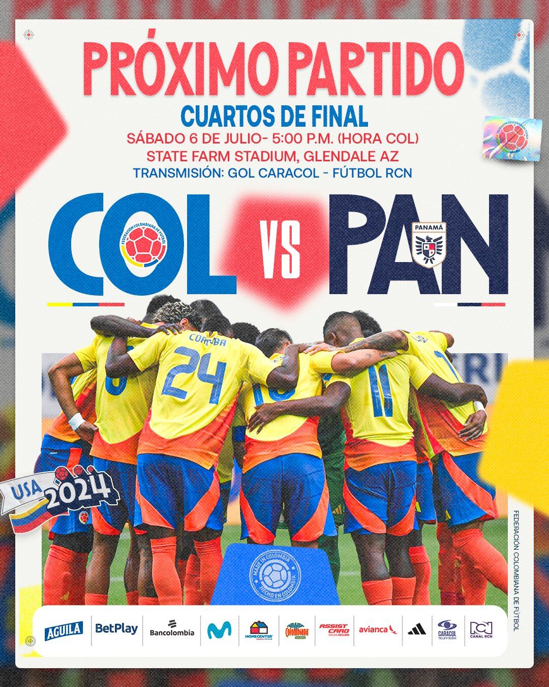 La selección Colombia busca llegar a la final y levantar su segundo título de Copa América - crédito Federación Colombiana de Fútbol