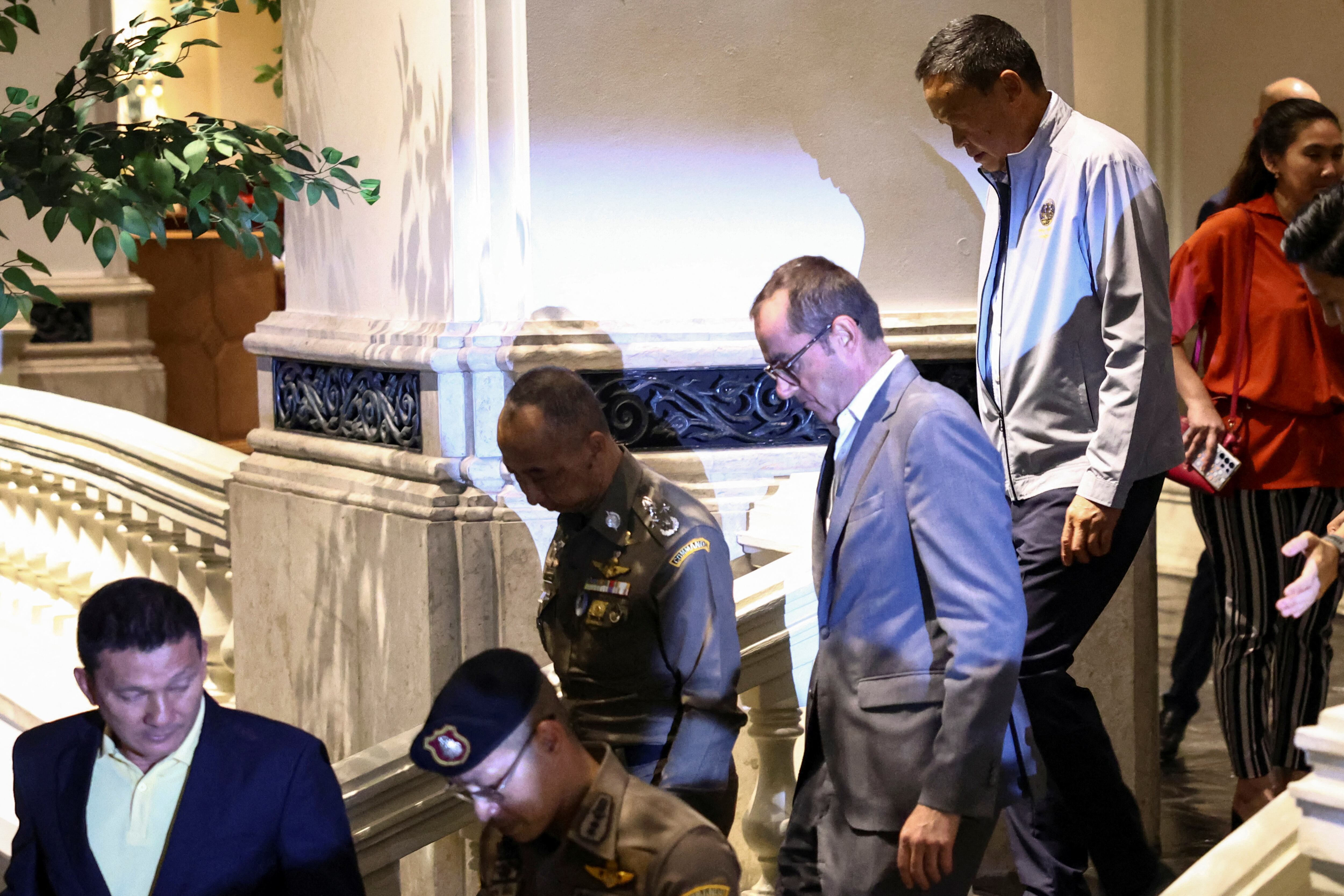 La policía de Bangkok sospecha de un homicidio en el caso del Grand Hyatt Erawan. (REUTERS/Chalinee Thirasupa)