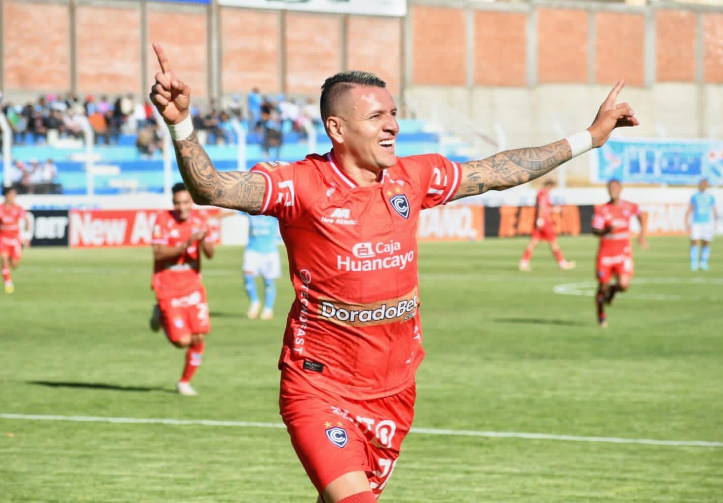 Carlos Garcés es el hombre de gol de Cienciano en la Liga 1 2023. (Club Cienciano)