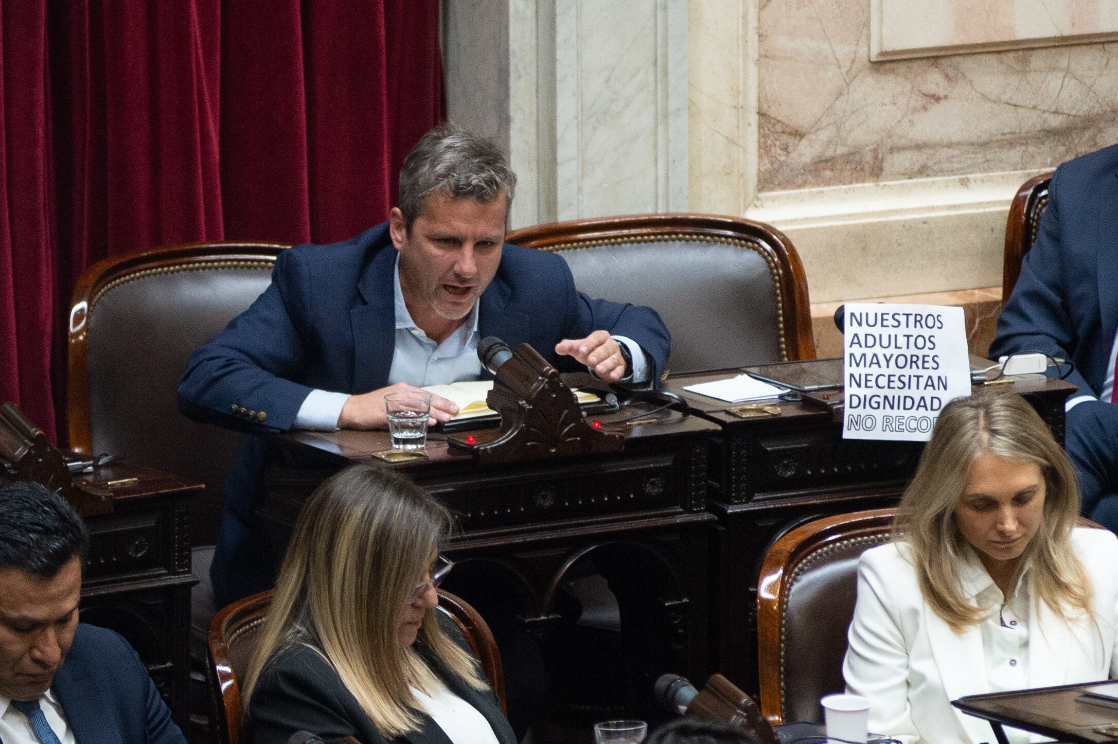 Debate en Diputados por el veto de Javier Milei a la reforma jubilatoria