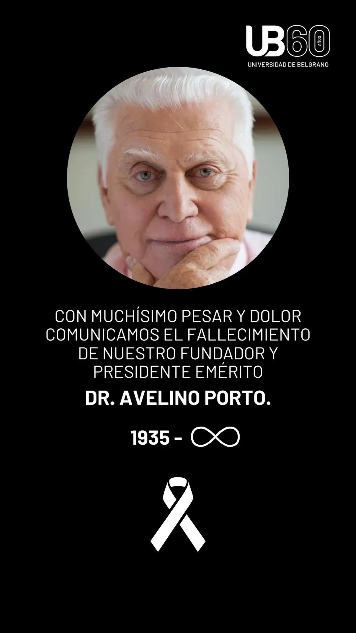 murió Avelino Porto