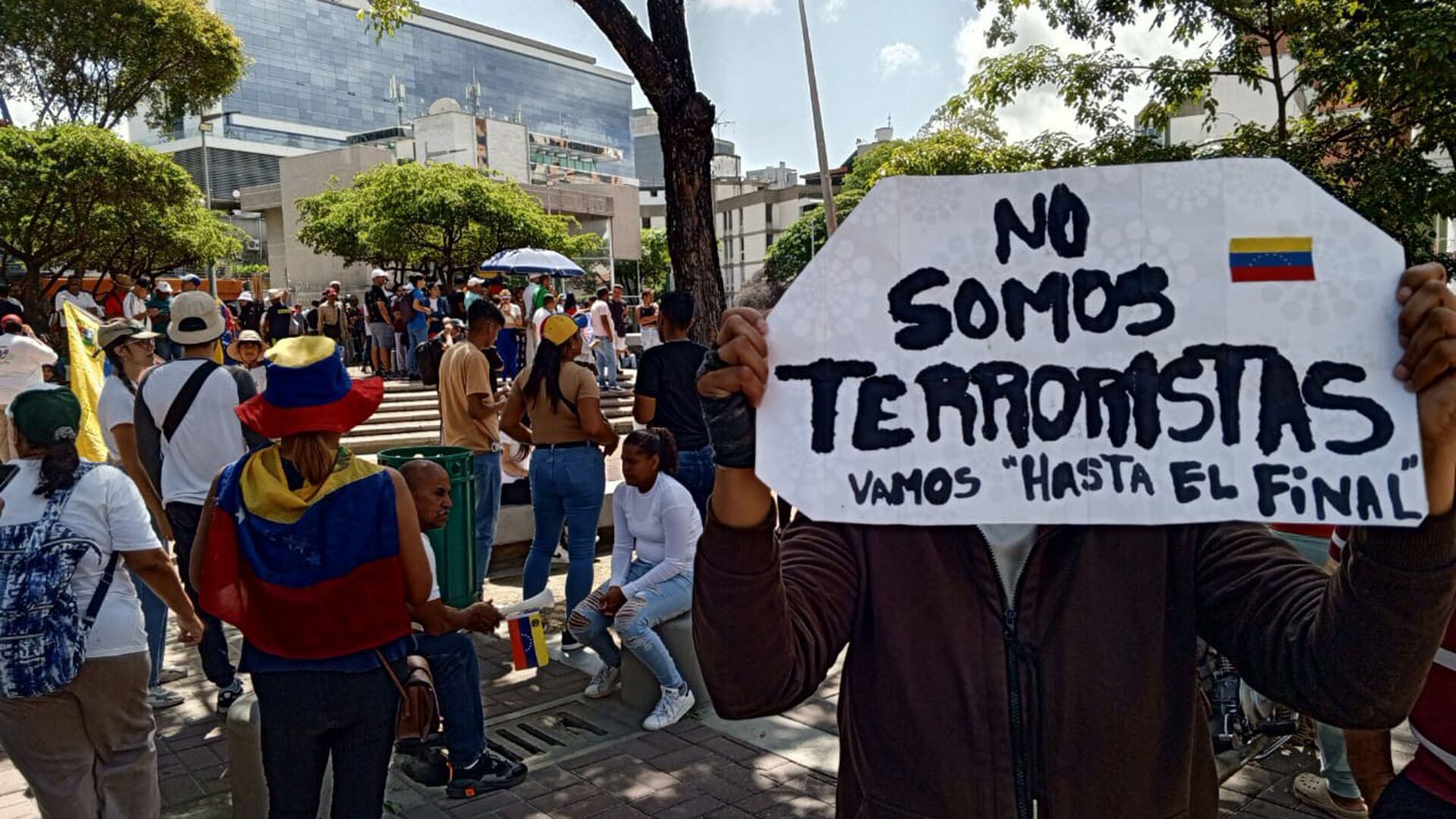 Los venezolanos protestan en las calles del país