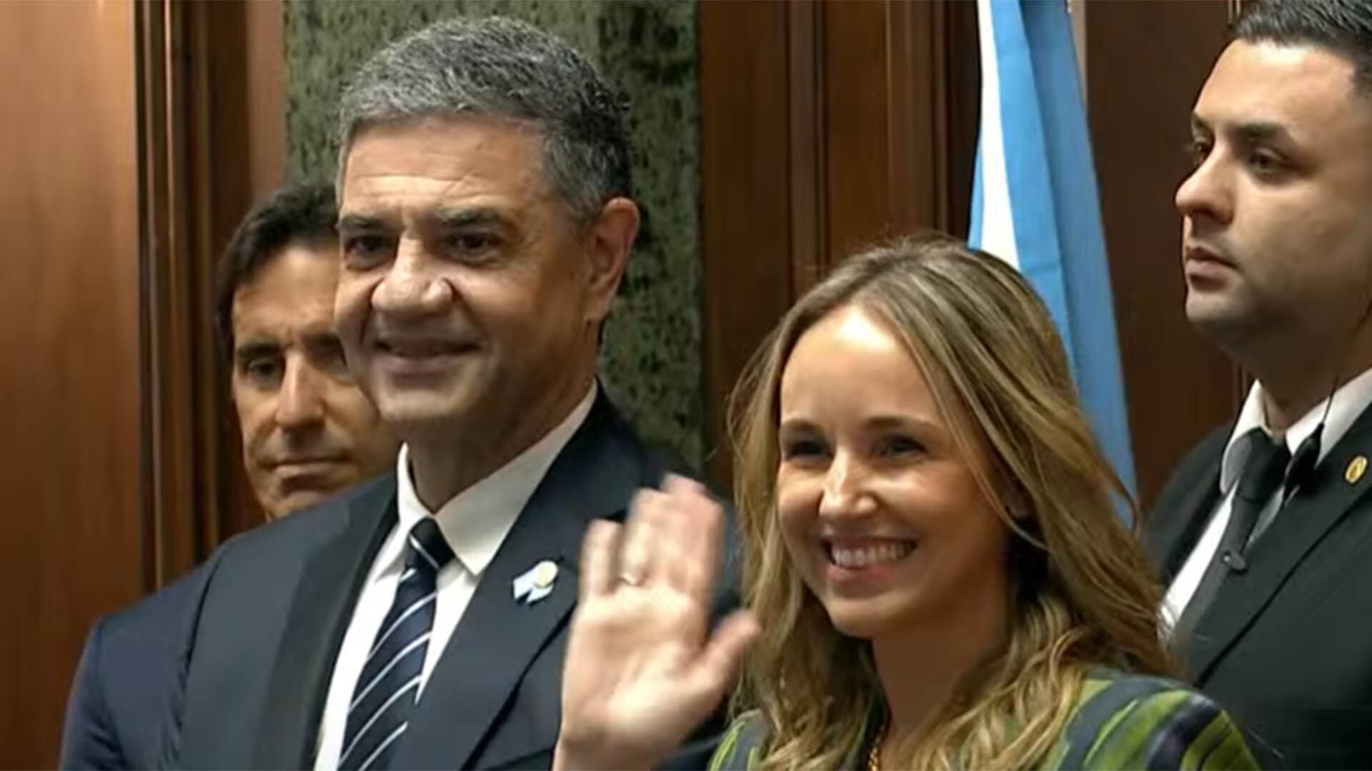 Jorge Macri y Clara Muzzio