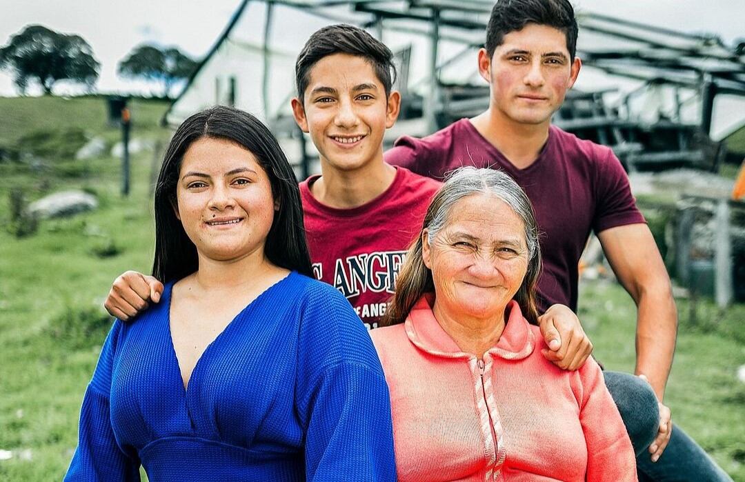 Los escachaitos  participaron en una sesión fotográfica con el creador de contenido Sebastián Moreno