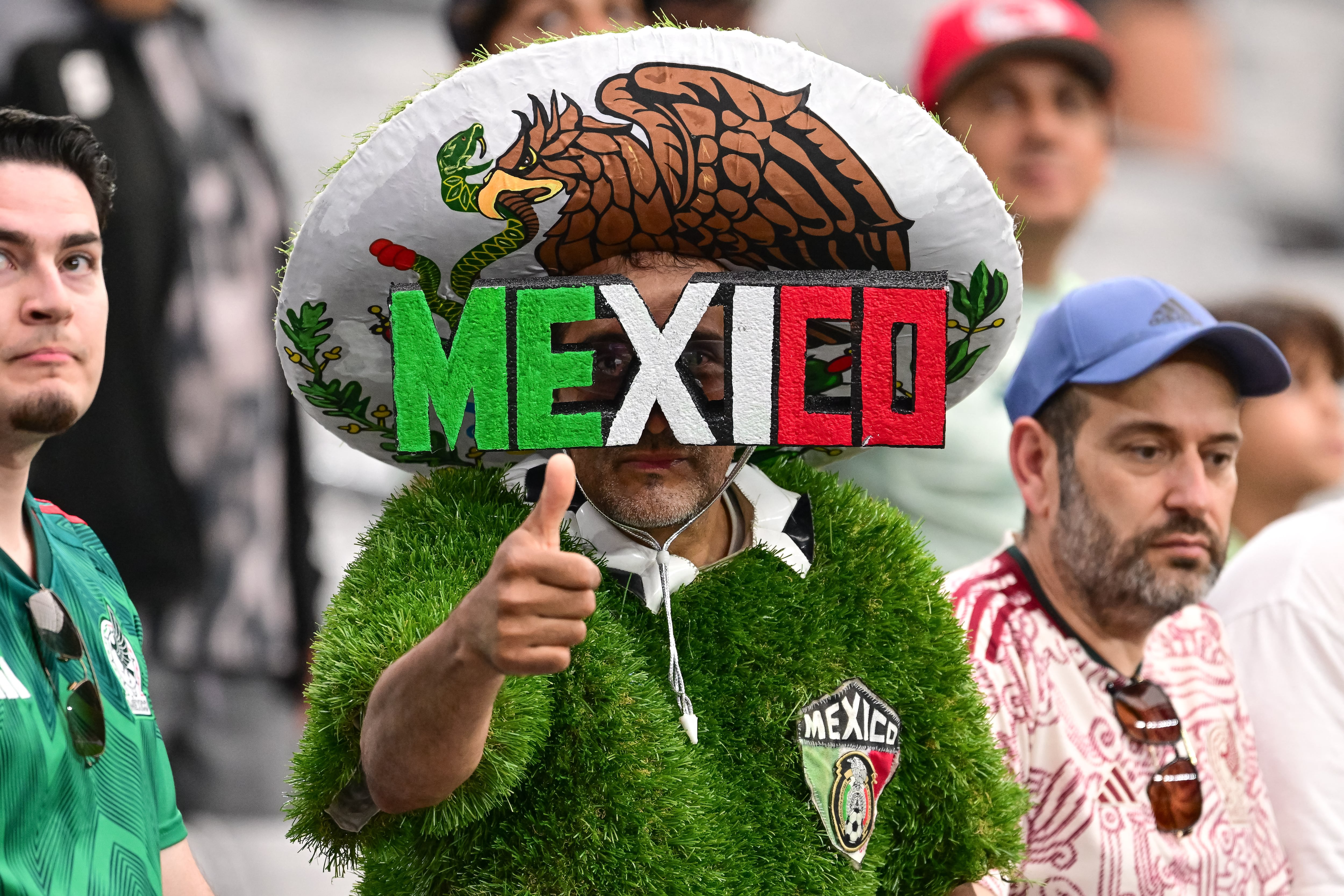 El público mexicano arribó al estadio pese al mal momento de la selección mexicana en Copa América (Daniel Bartel-USA TODAY Sports)