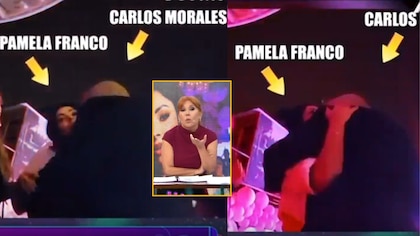 Pamela Franco es captada besando y abrazando a Carlos Morales, expareja de Karen Dejo: “Otro auspiciador”