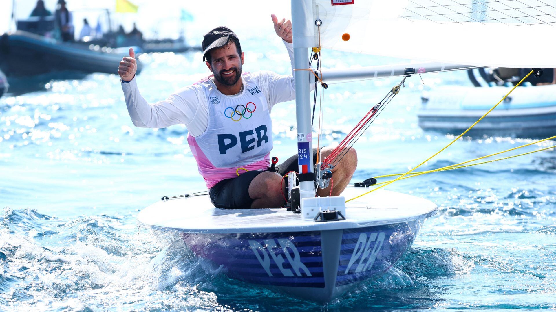 Stefano Peschiera ganó medalla de bronce de vela en los Juegos Olímpicos de París 2024