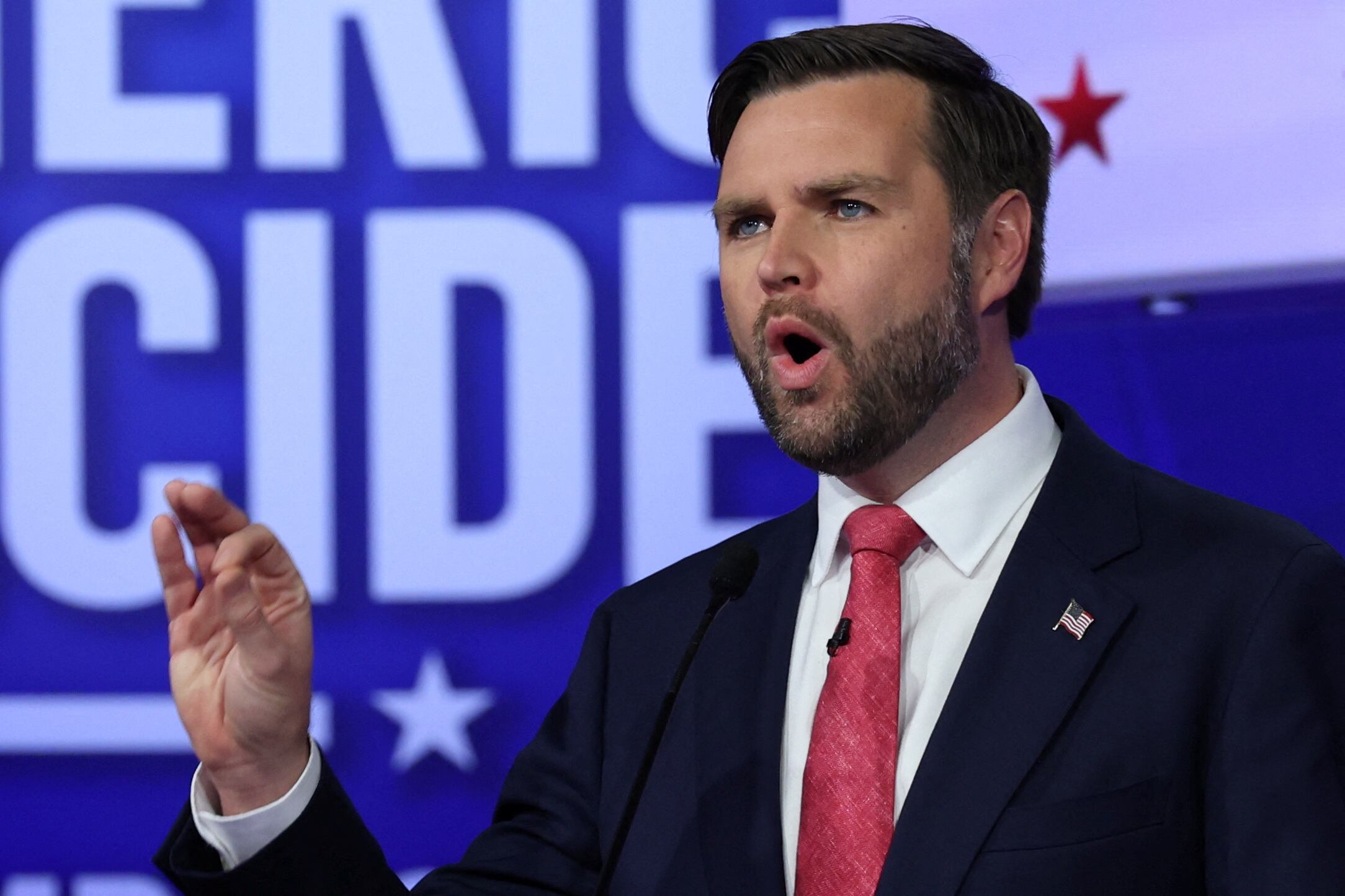 JD Vance, candidato republicano a la vicepresidencia (REUTERS/Mike Segar)