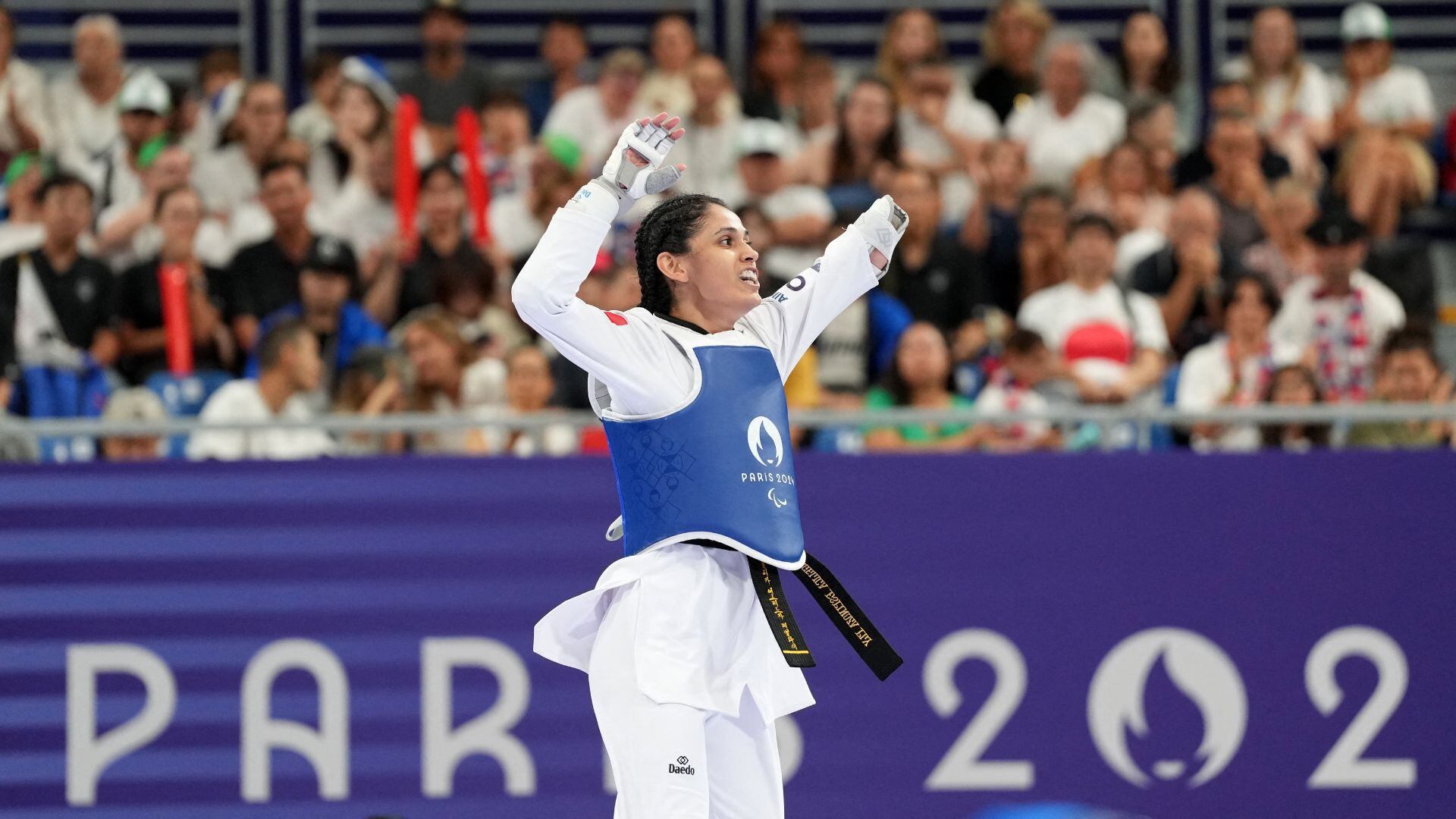 Angélica Espinoza se convirtió en la primera mujer del Perú en consagrarse bicampeona paralímpica.