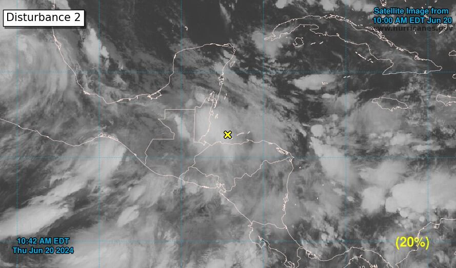 Posible nueva baja presión en el sureste mexicano