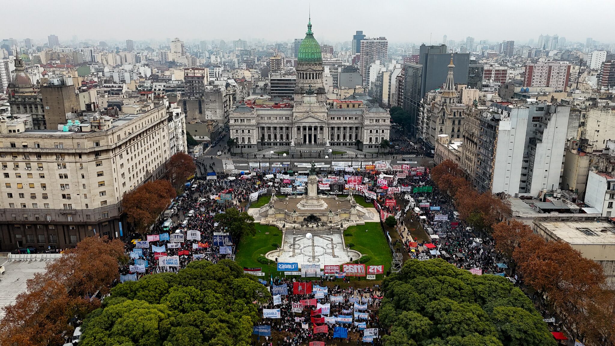 Debate Ley Bases en el Senado - 12.06.2024 - Drone