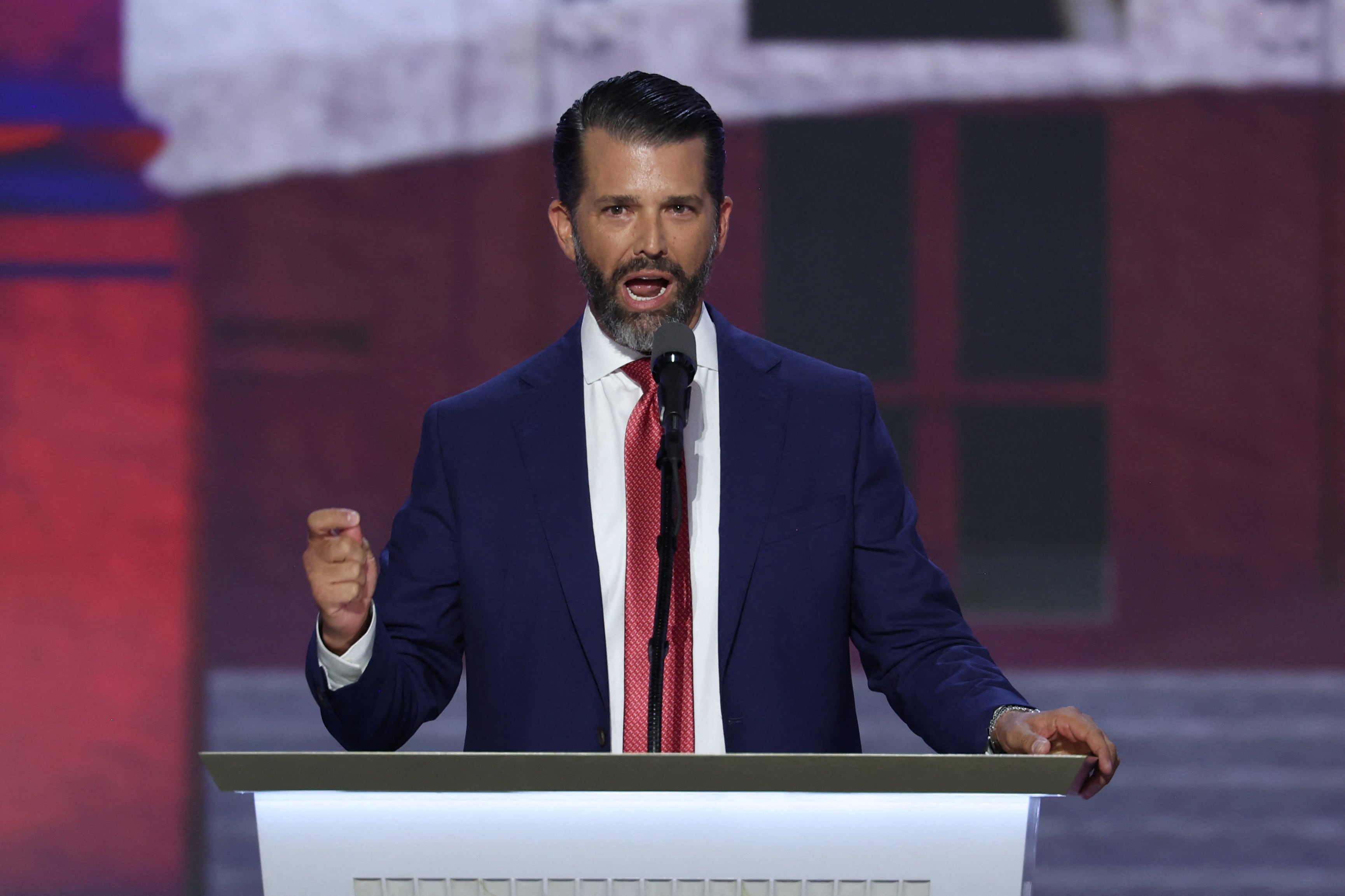 Donald Trump Jr., hijo del ex presidente norteamericano (REUTERS/Mike Segar)