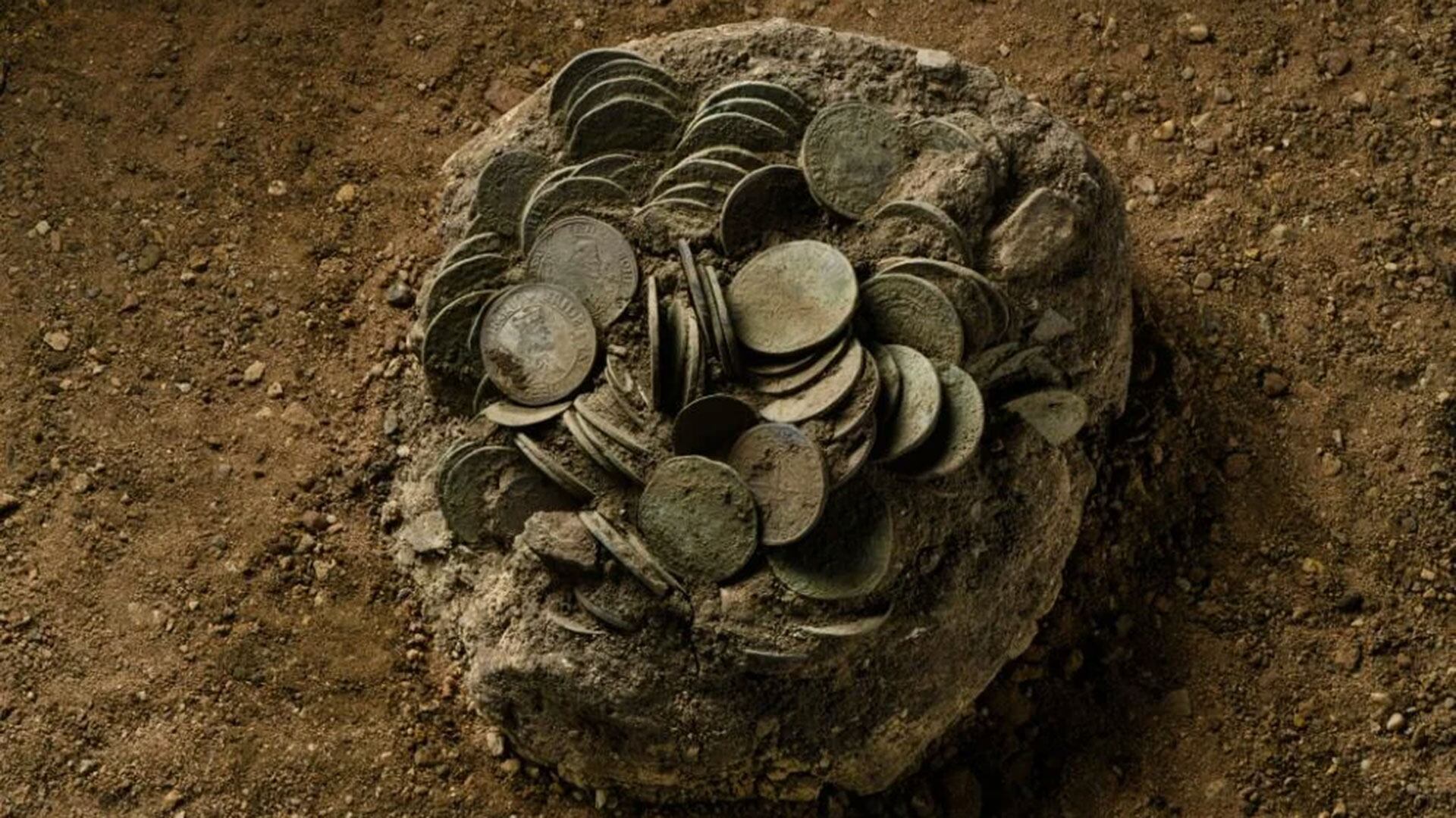 Monedas encontradas en Alemania