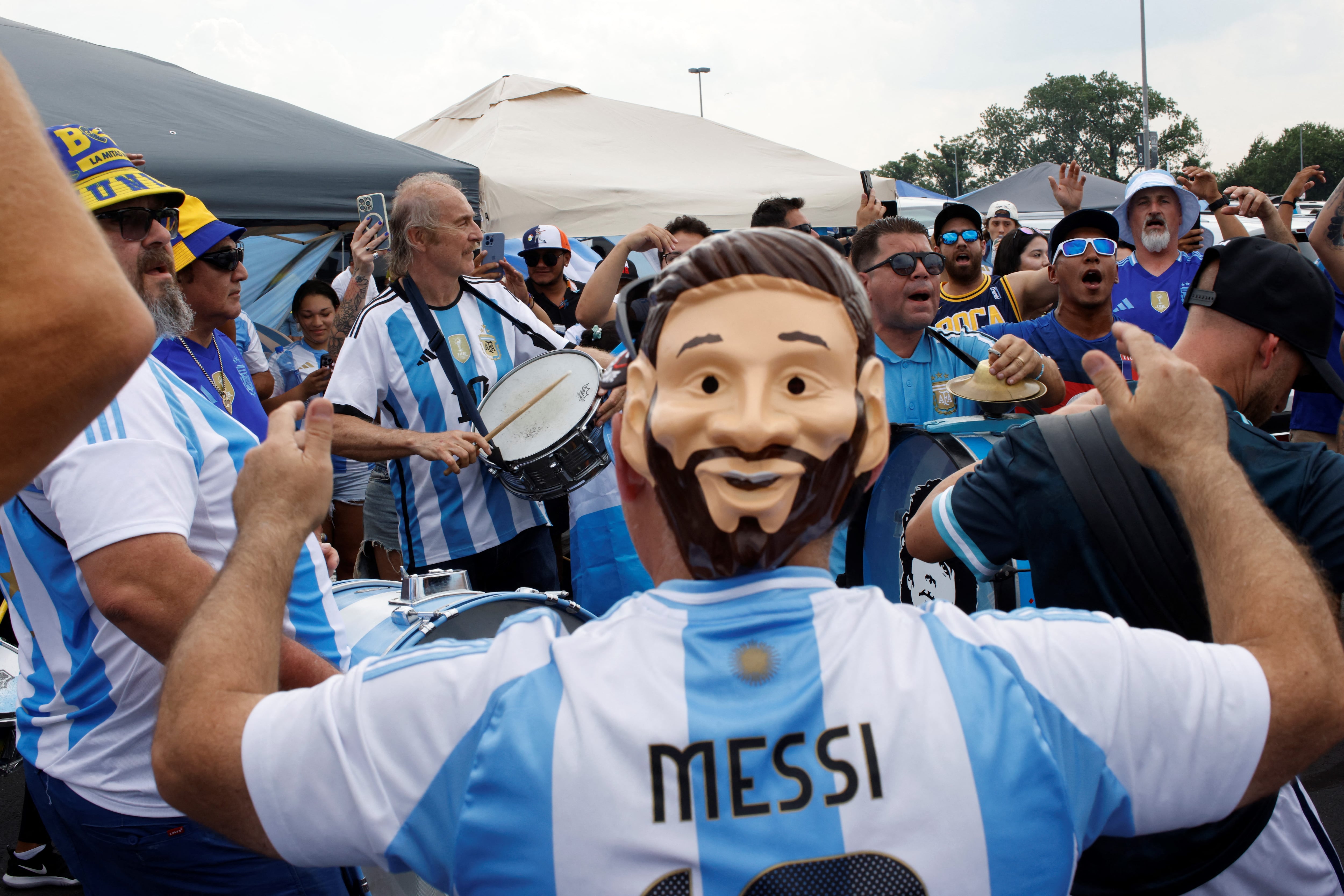 Copa América 2024 - Argentina Canadá - Hinchada