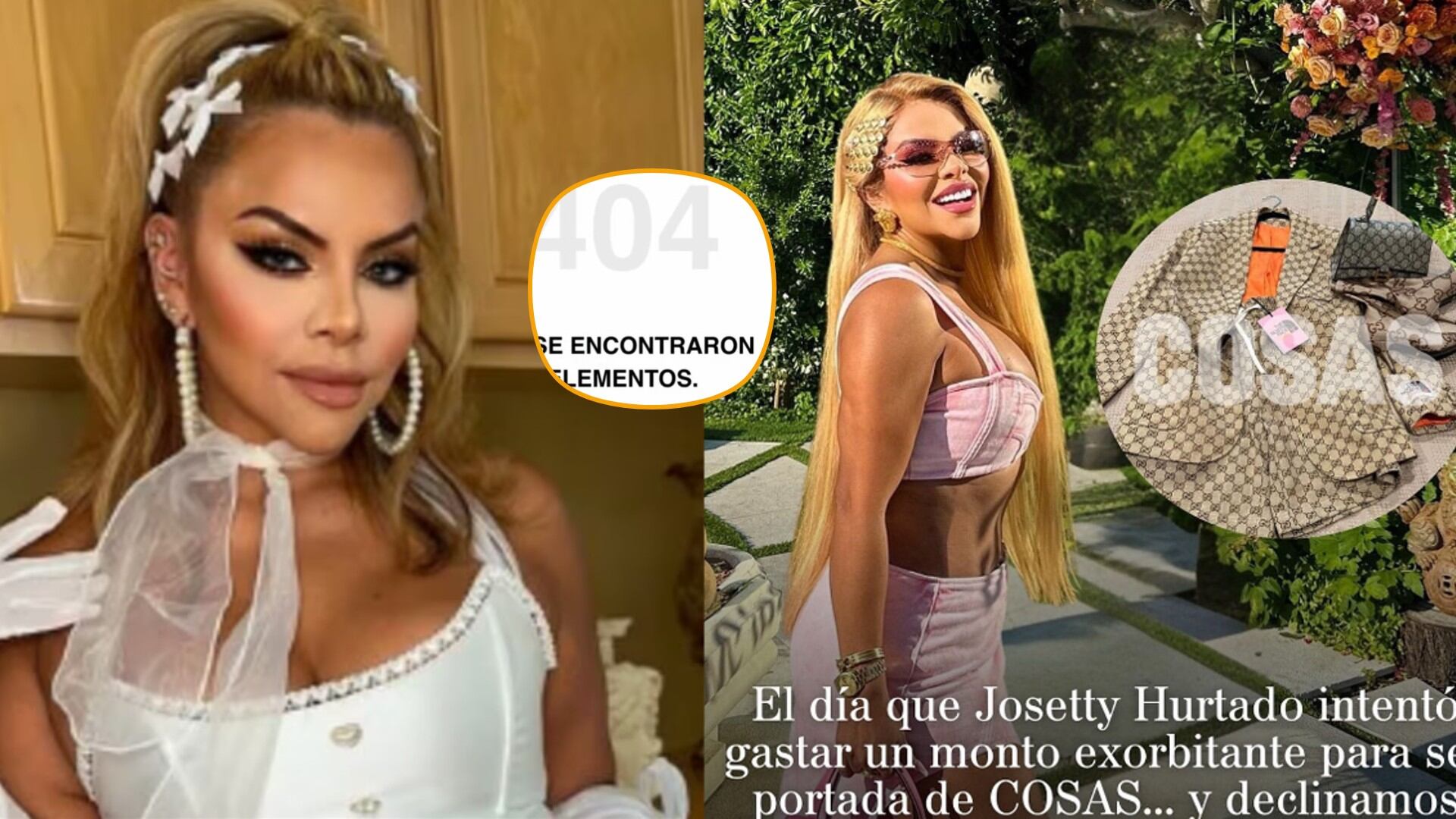 Josetty Hurtado se manifiesta sobre las acusaciones de la revista Cosas que borró y cuestiona. (Captura: TikTok Ric La torre)