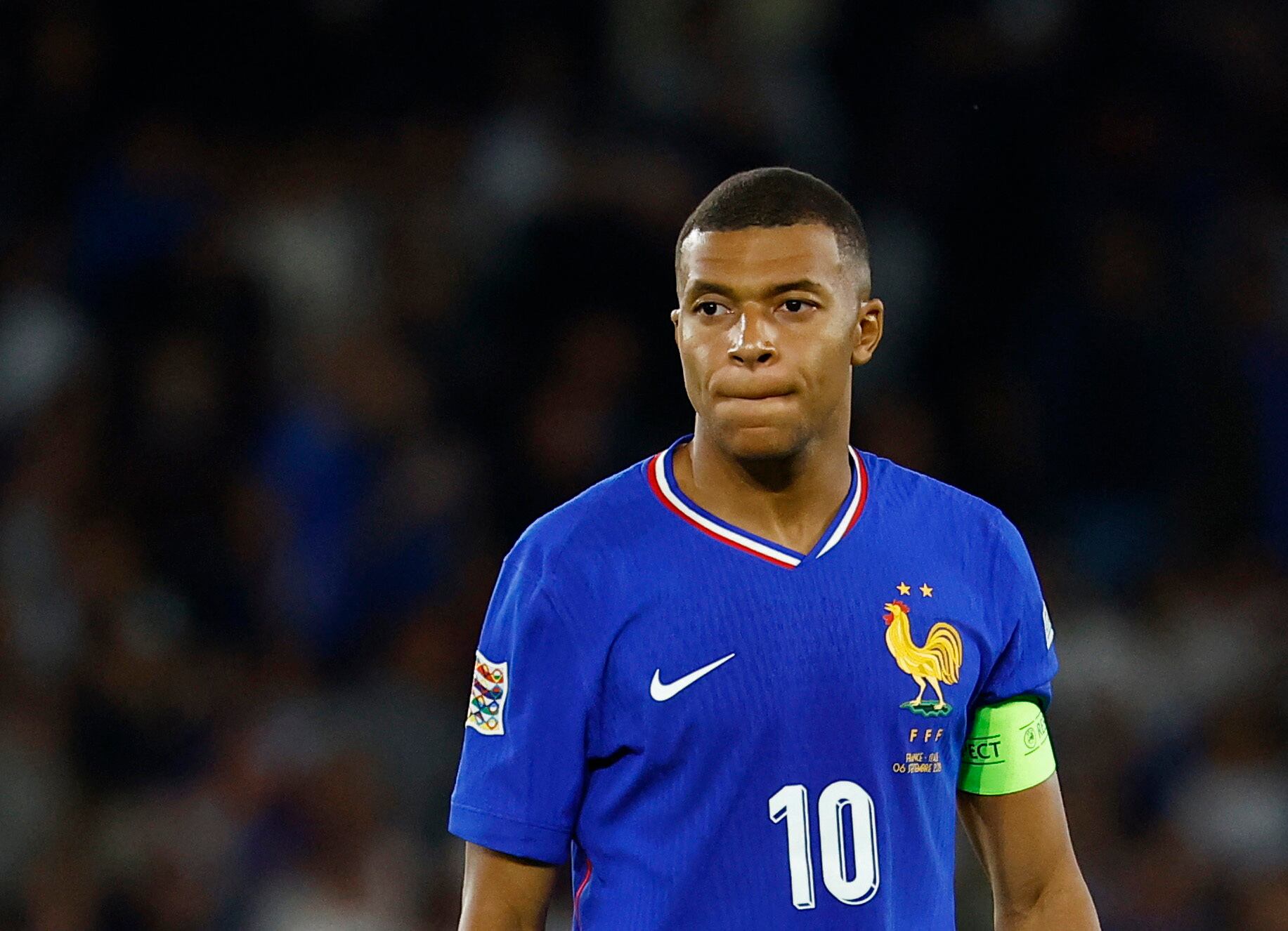 El delantero francés Kylian Mbappé (REUTERS/Christian Hartmann)