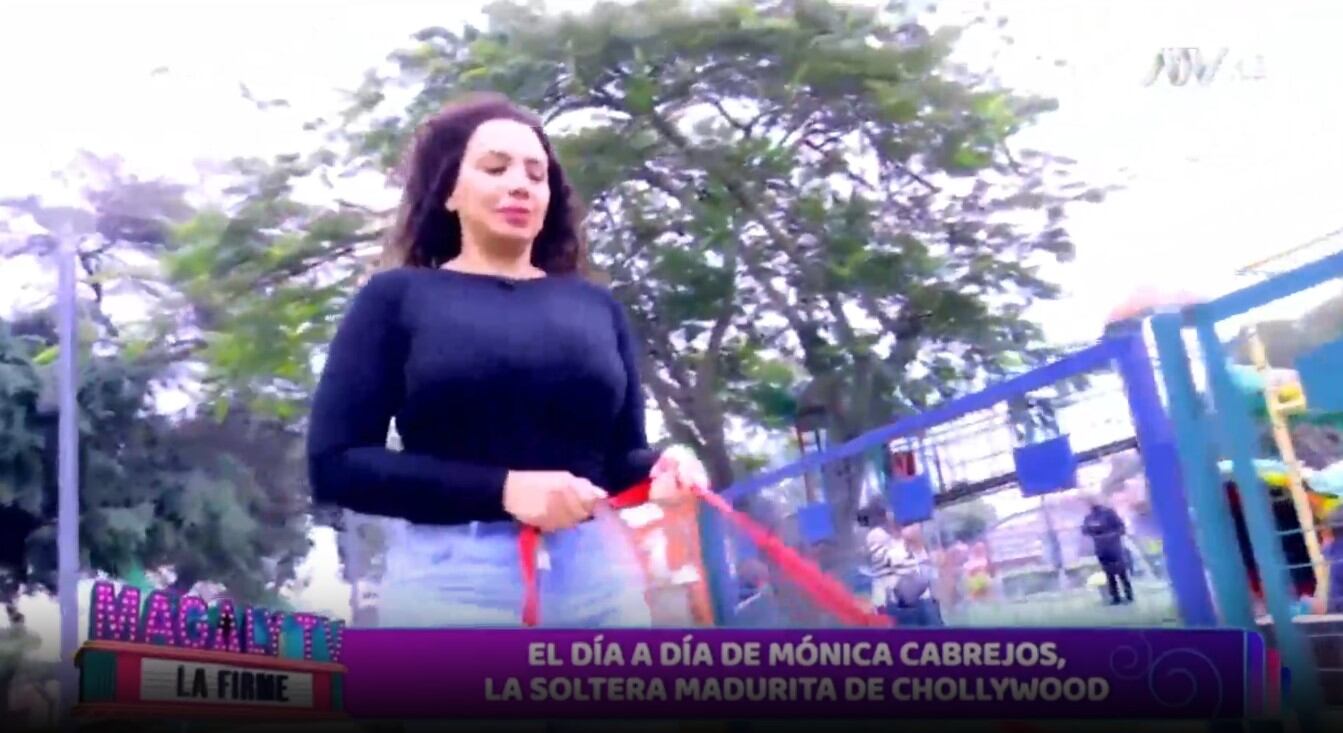 Mónica Cabrejos rechaza matrimonio y maternidad: “No me imagino casada”. (Captura: Magaly TV La Firme)