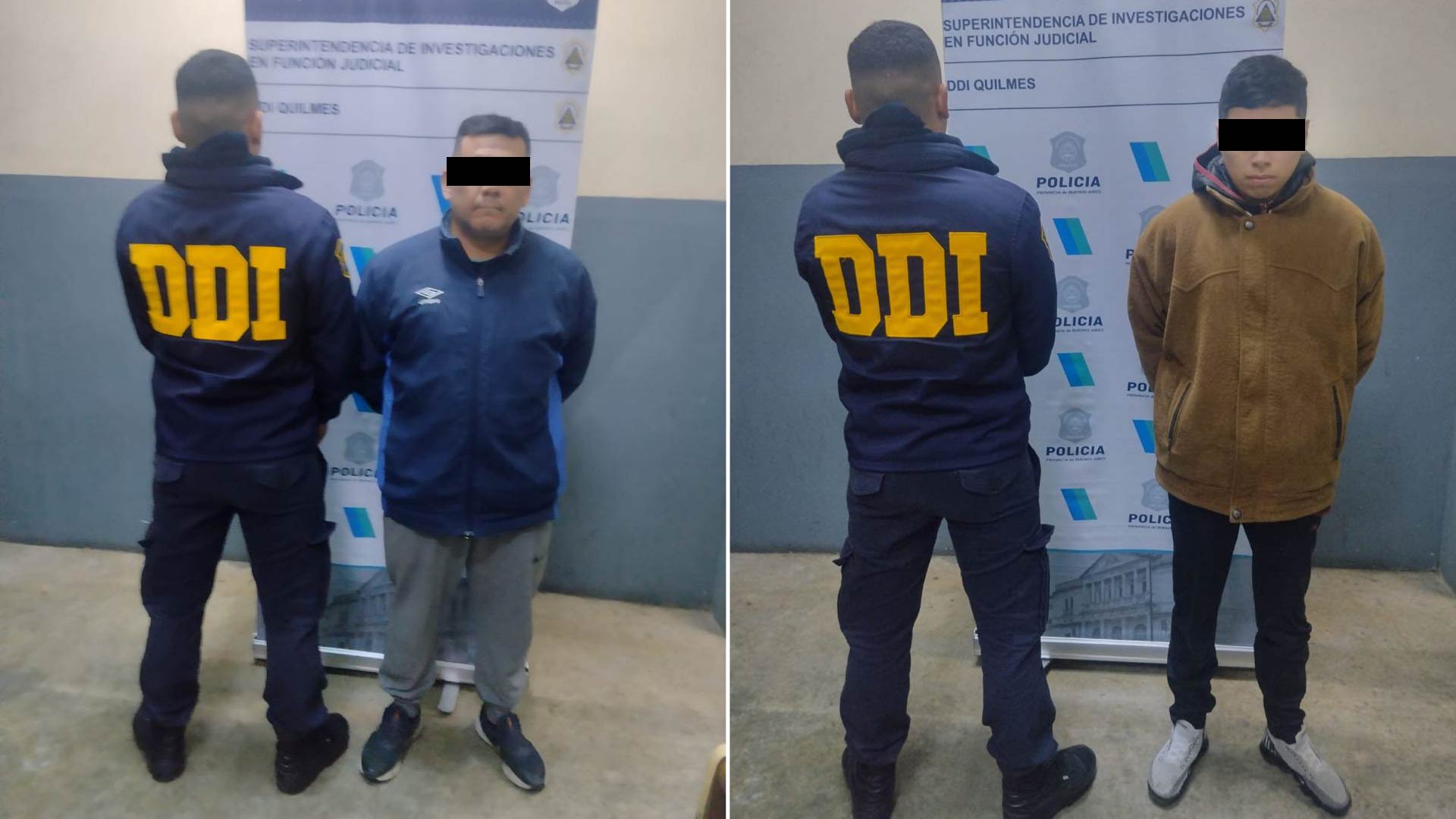 detenidos robo en quilmes