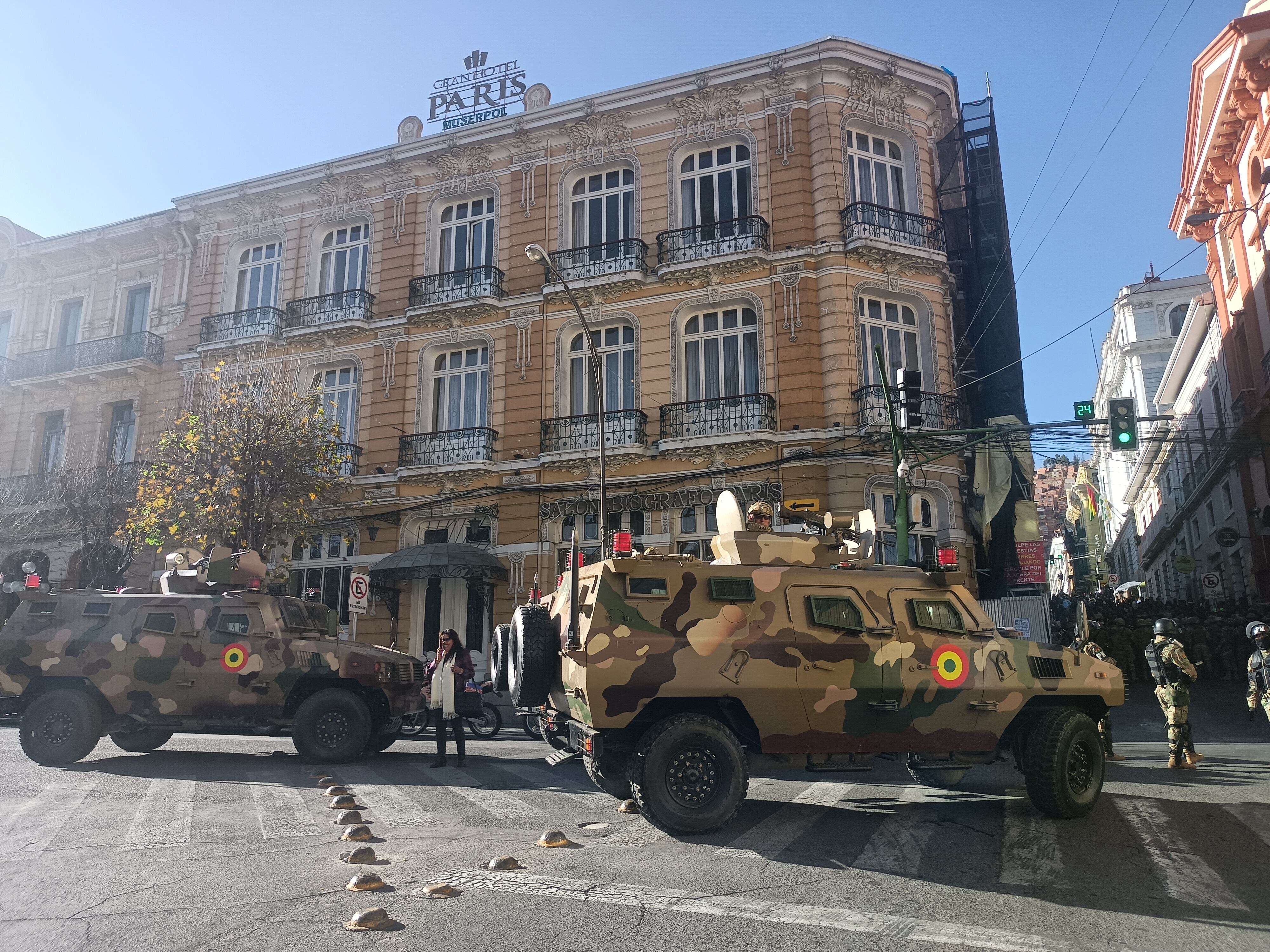 El Gobierno argentino manifestó su apoyo al Estado de Bolivia luego del intento de golpe de estado militar (EFE)