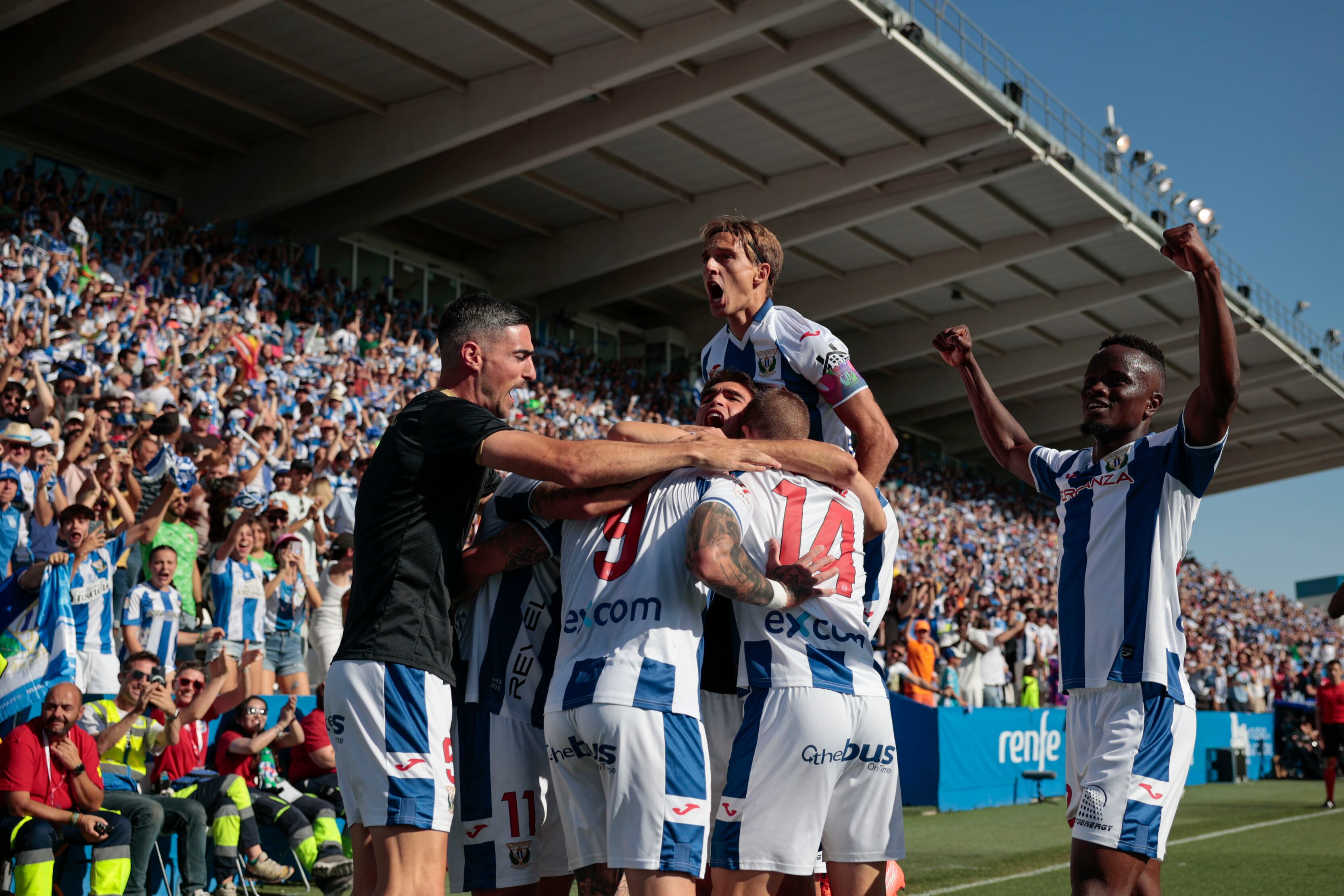 El Leganés vuelve a ser de Primera en la última jornada (EFE / Daniel González)
