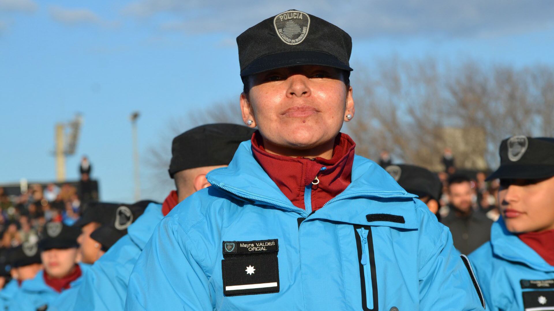 Mayra Valdés - oficial de la Policía de la Ciudad