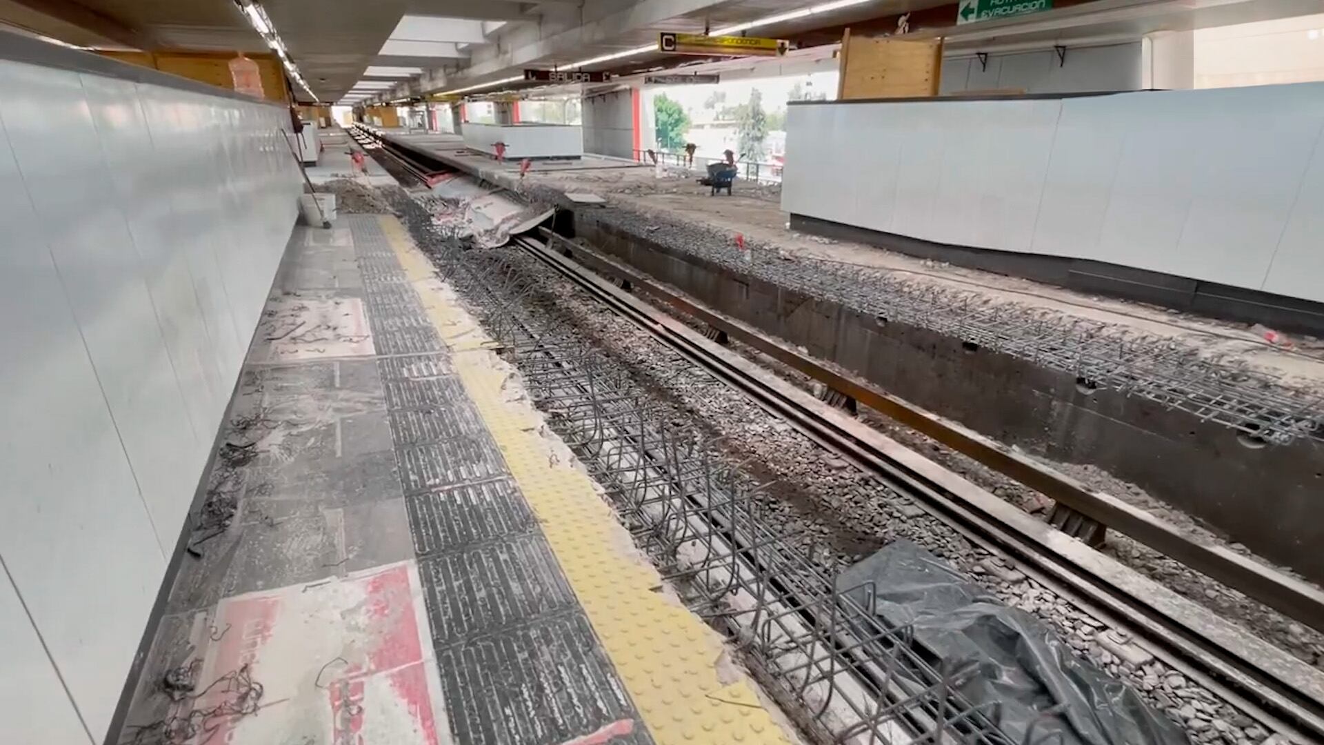 Cómo va la renivelación de la Línea 9 del Metro CDMX