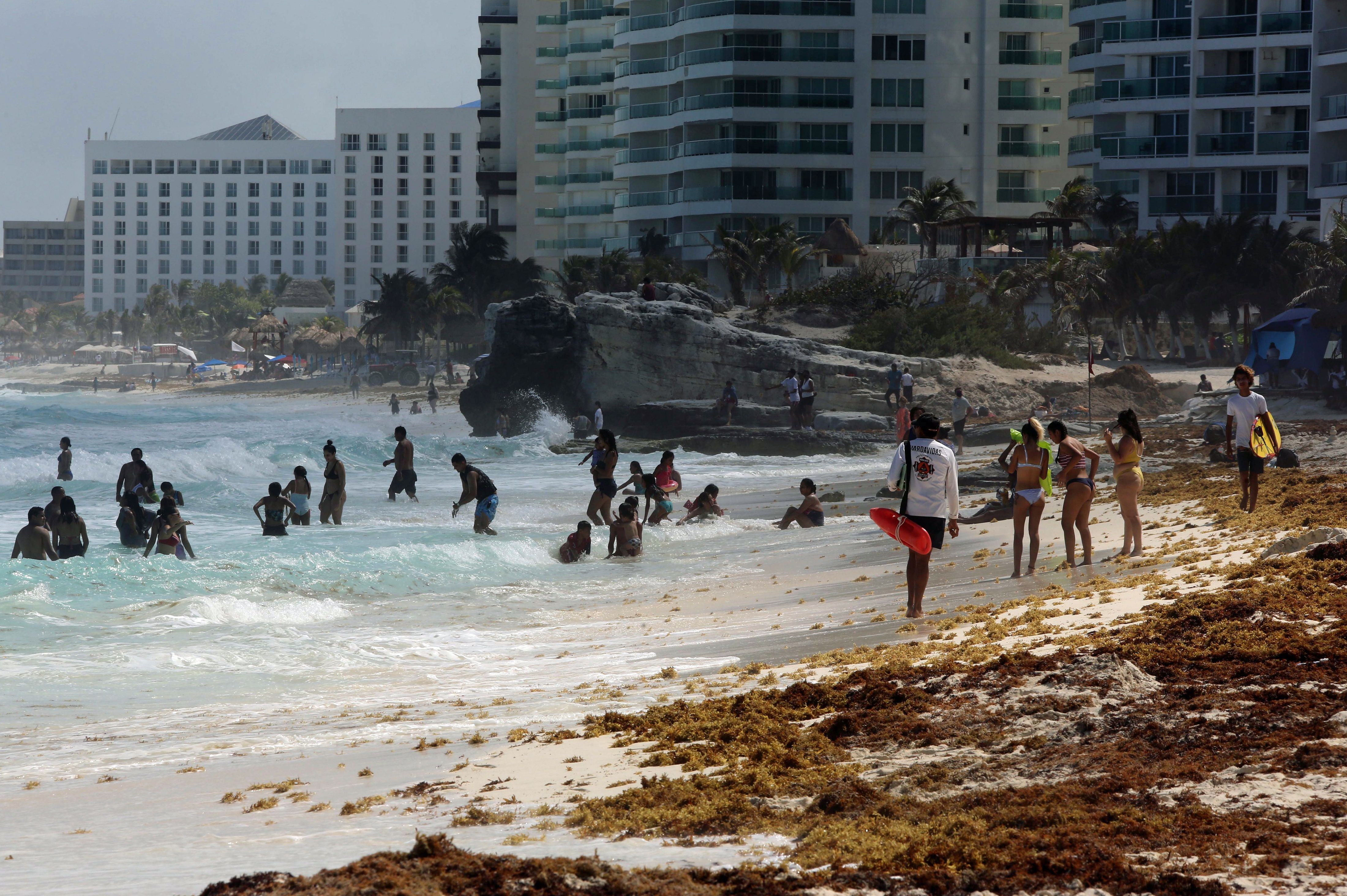 La temperatura media en Cancún es de 26 grados. (EFE)