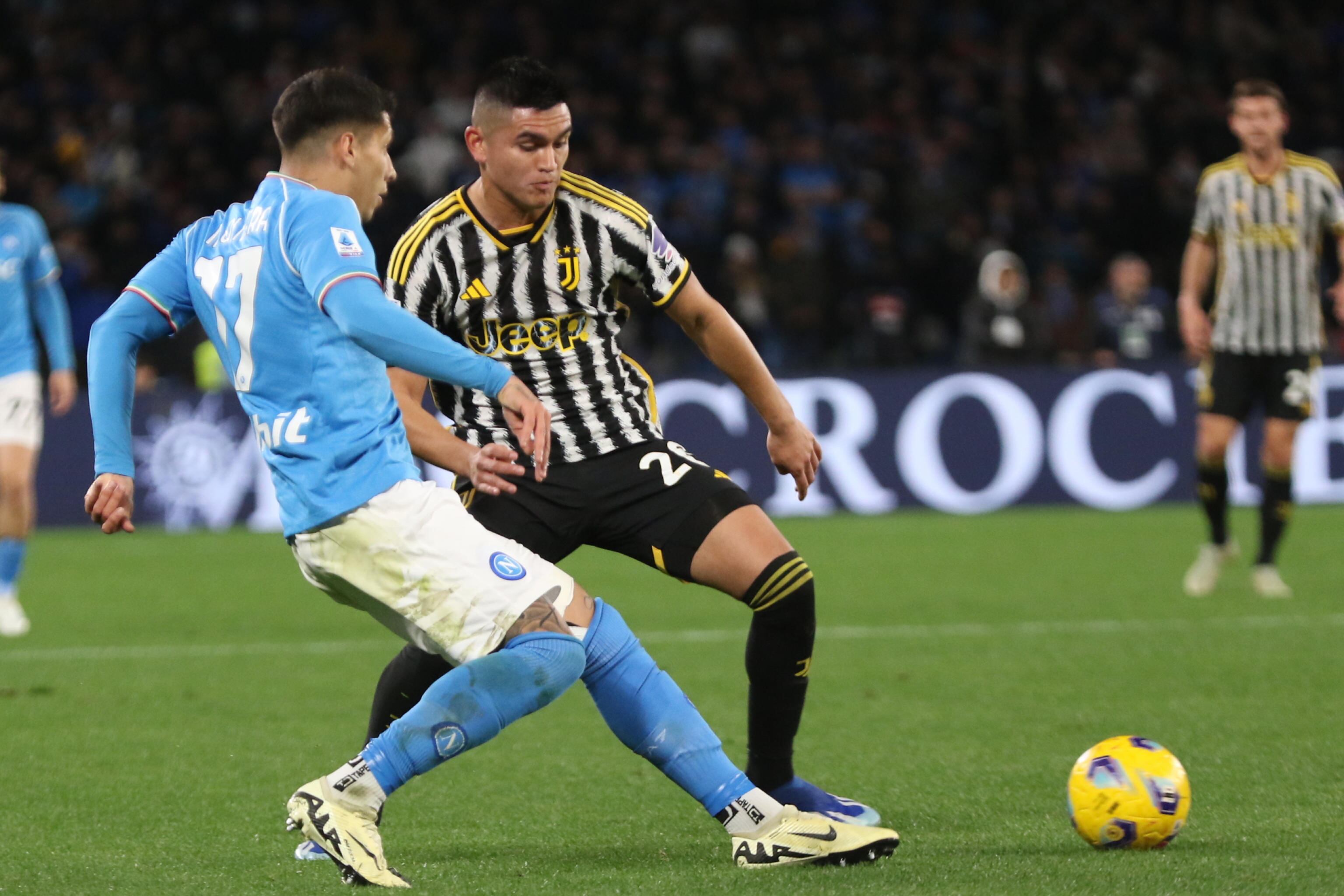 Alcaraz, con la casaca de la Juve (EFE/EPA/CESARE ABBATE) 