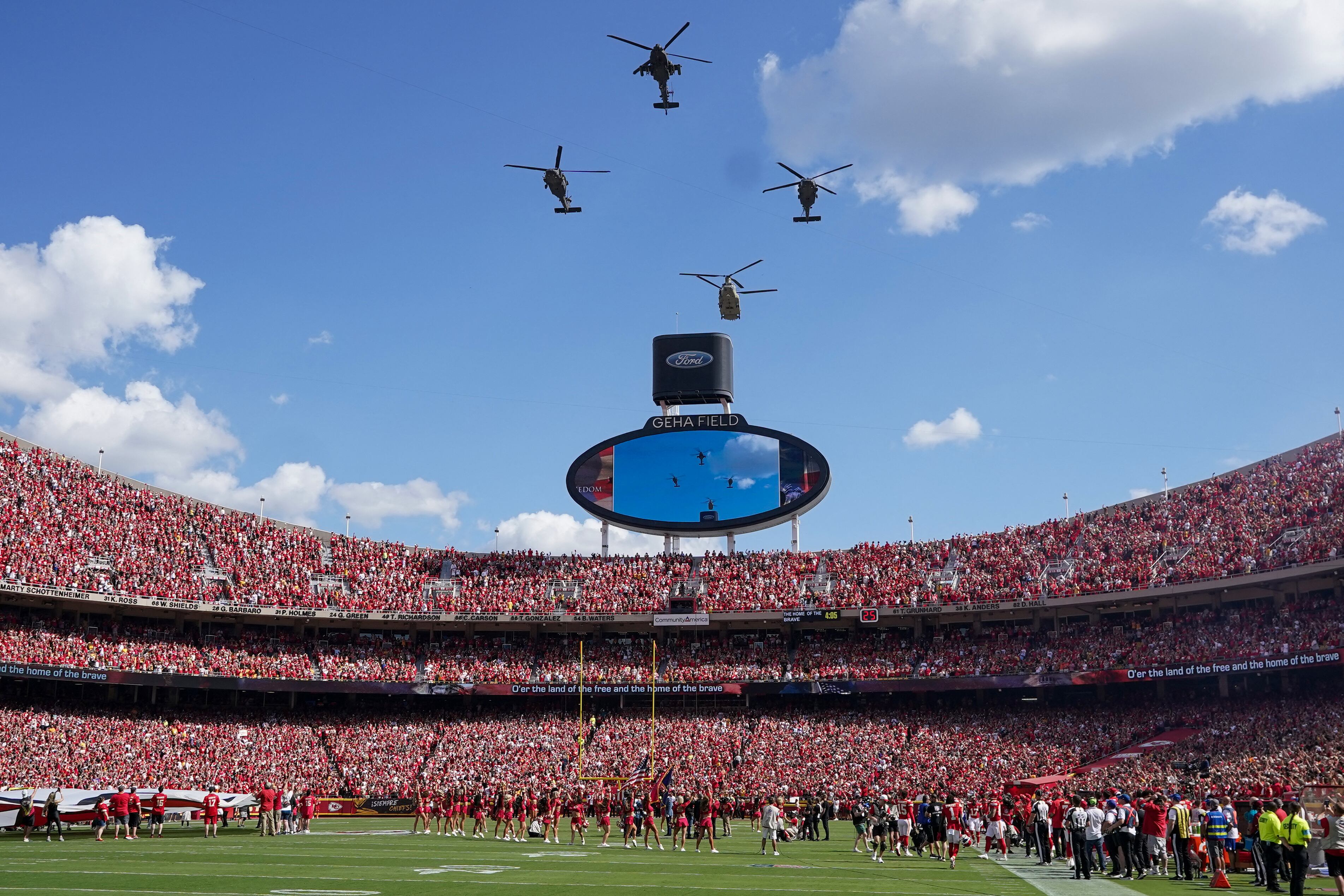 La NFL y FEMA firmaron un memorando de entendimiento para usar estadios durante emergencias. (Denny Medley-Imagn Images)