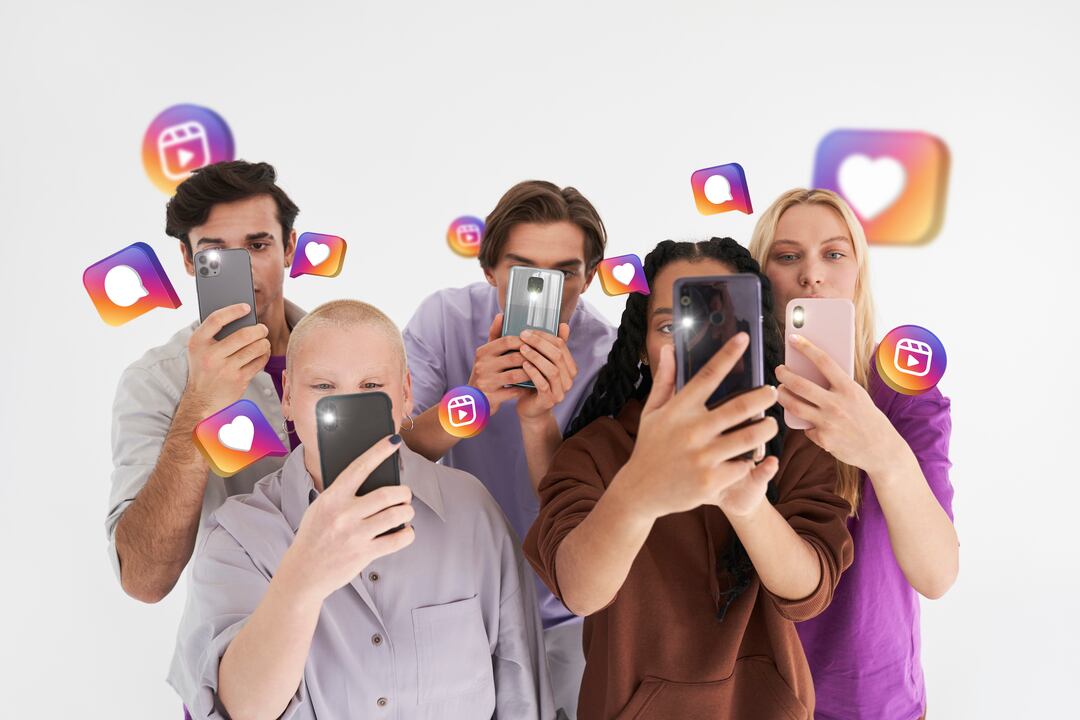 En Colombia hay 645.000 "influencers" que tienen impacto en Instagram, Facebook. TikTok o en X (antes Twitter) - crédito Tusdatos.co