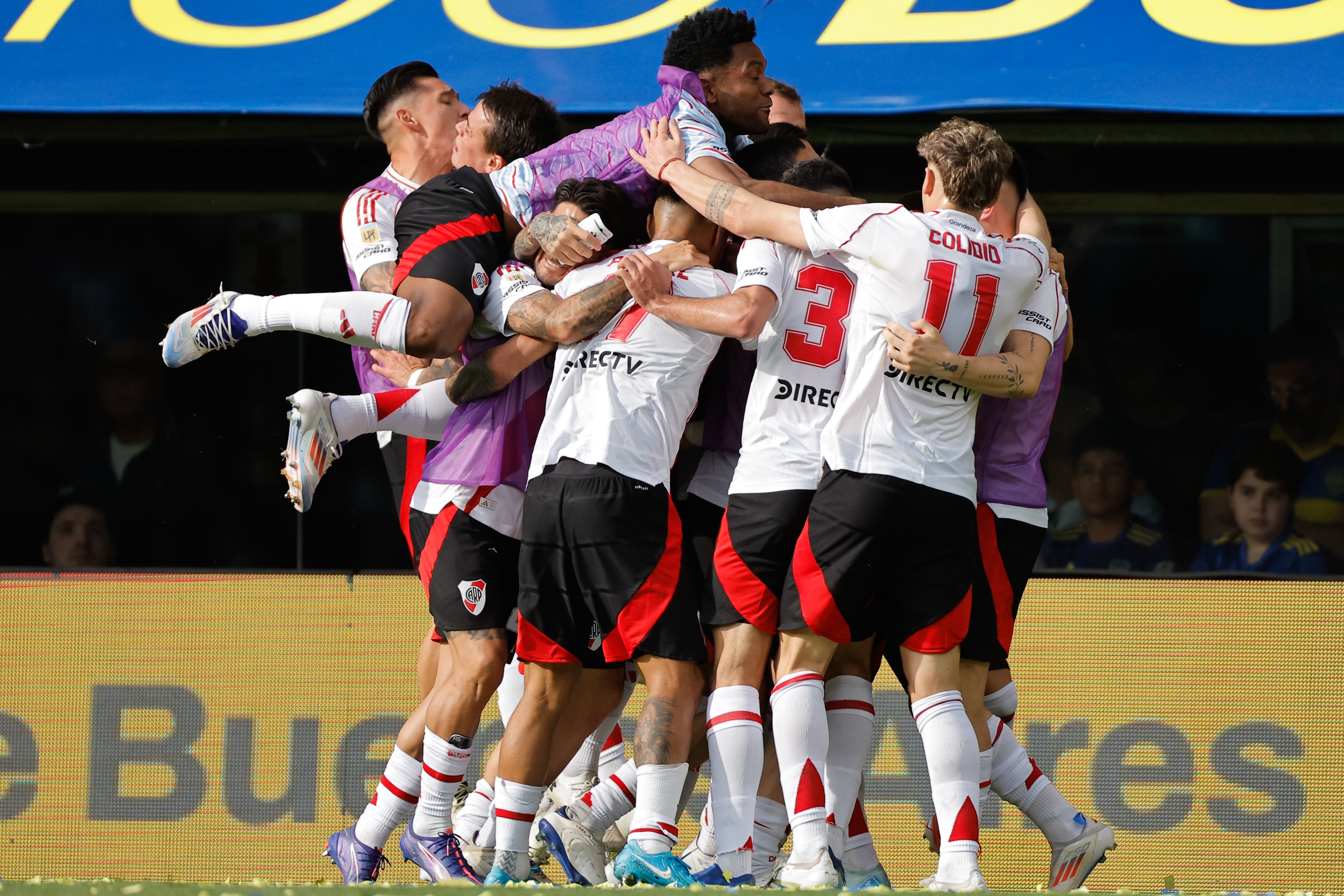 0-1. River Plate se queda con el superclásico y le da un golpe de nocaut a Boca