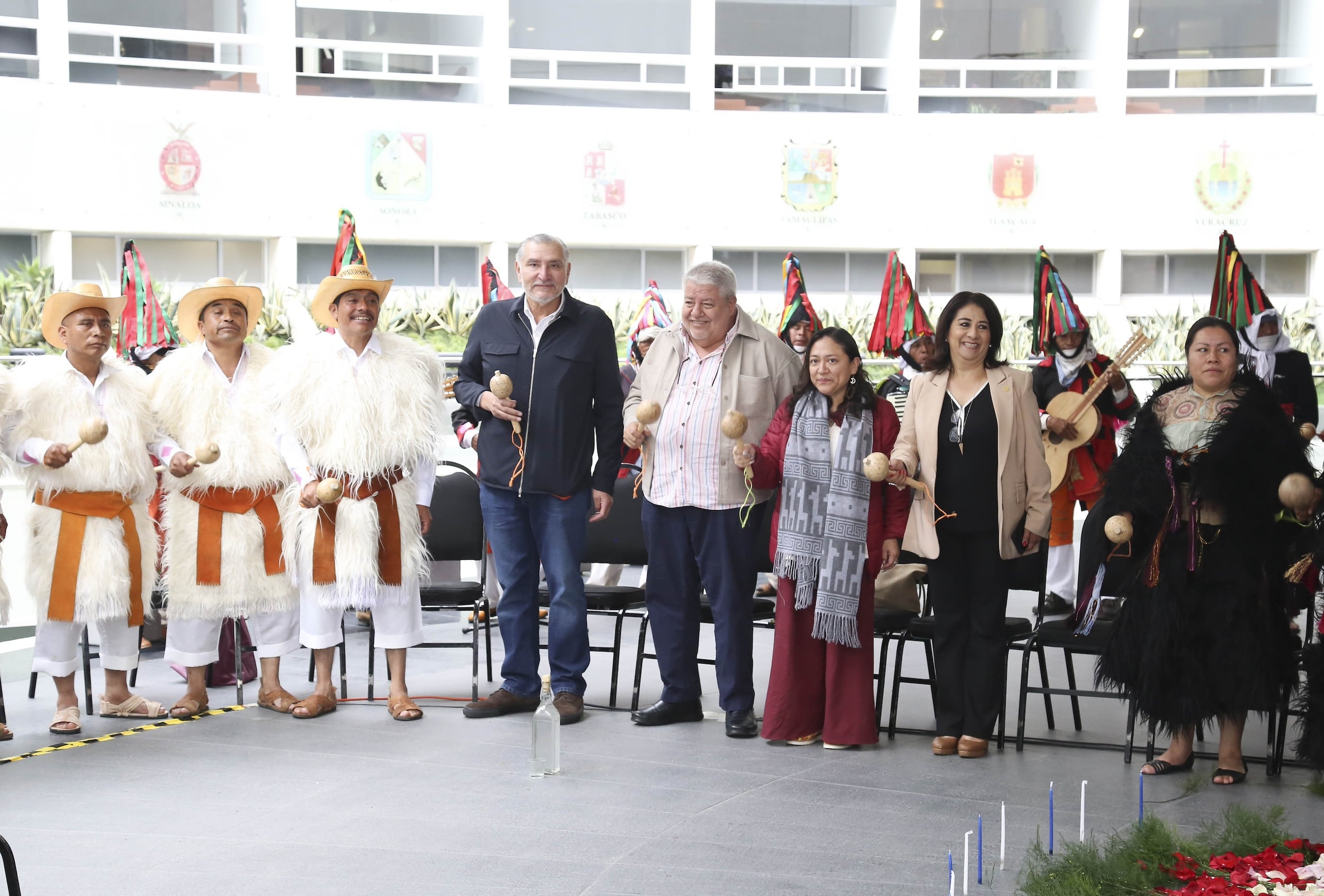 Morena celebra con ceremonia tradicional la reforma sobre derechos de pueblos indígenas