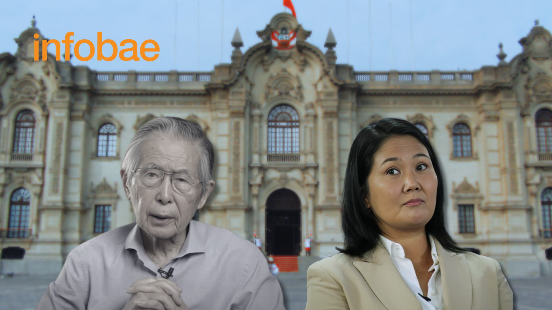 Encuesta de Ipsos indica que la mayoría de los ciudadanos considera que Alberto Fujimori 'no tiene derecho' a postular a la presidencia luego de haber salido de prisión. (Foto: Composición - Infobae/Renato Silva)