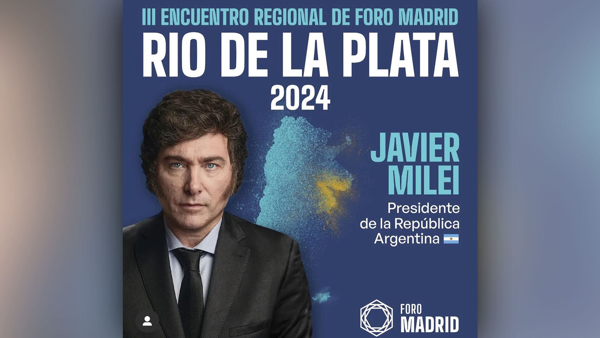 Javier Milei Foro de Madrid