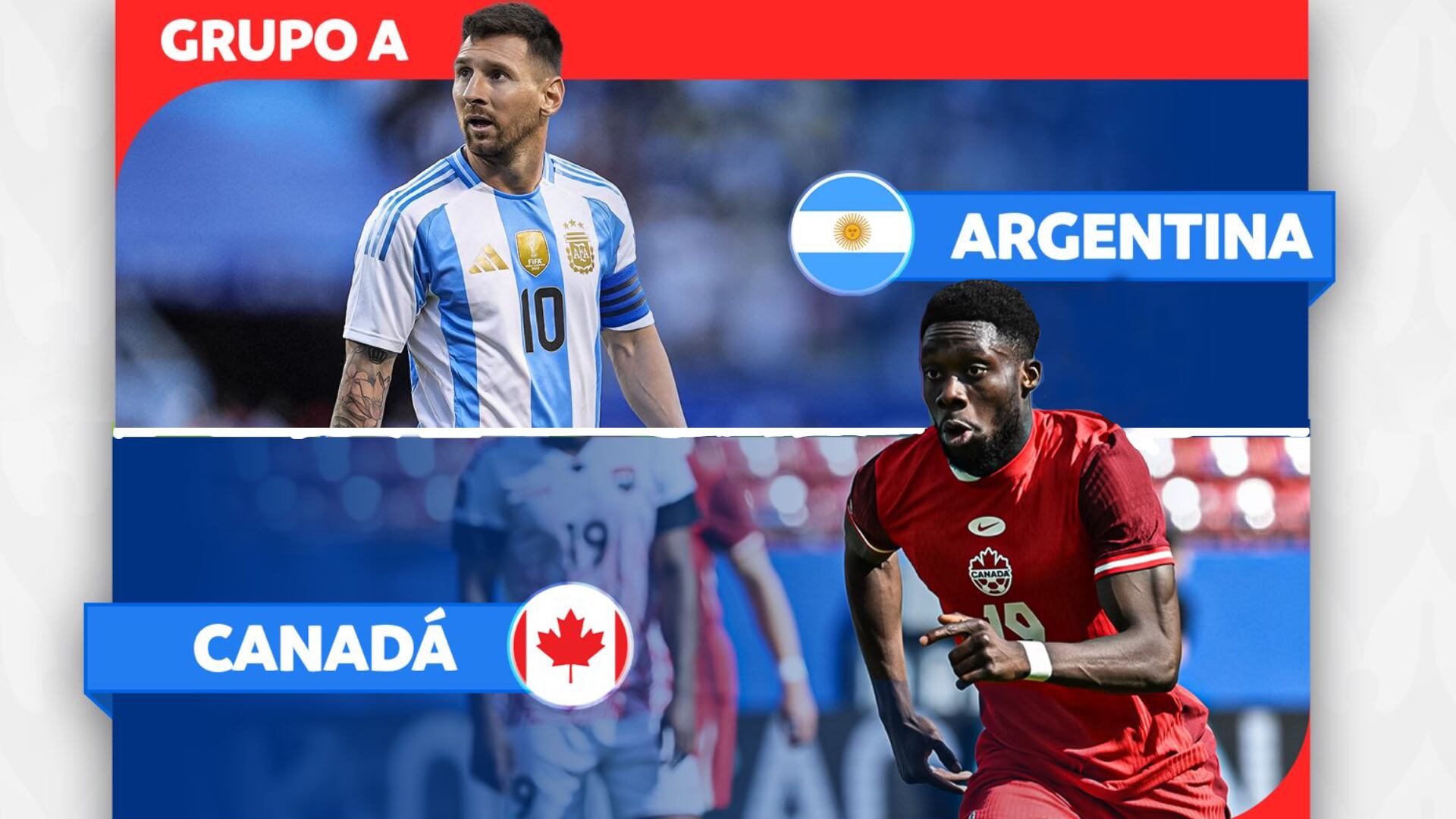 A qué hora juegan Argentina vs Canadá por la Copa América 2024.