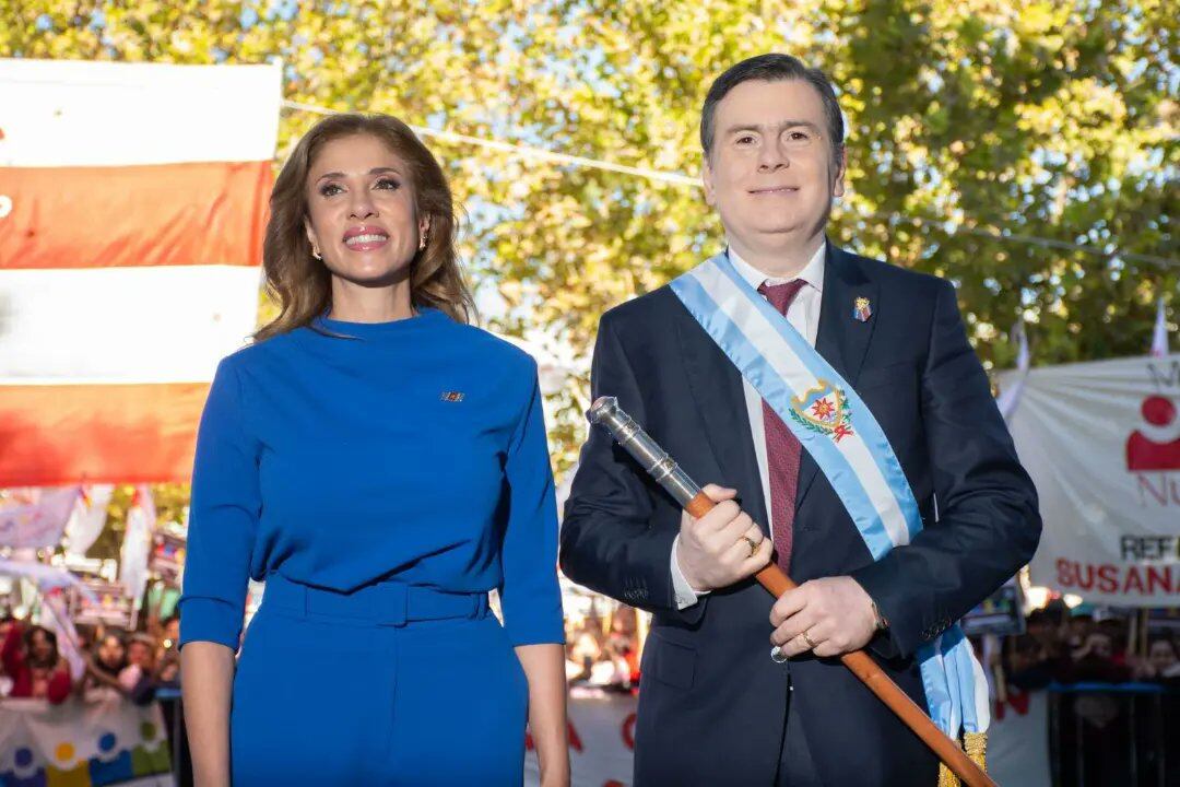 Santiago del Estero. La senadora Claudia Ledesma Abdala y el gobernador Gerardo Zamora.