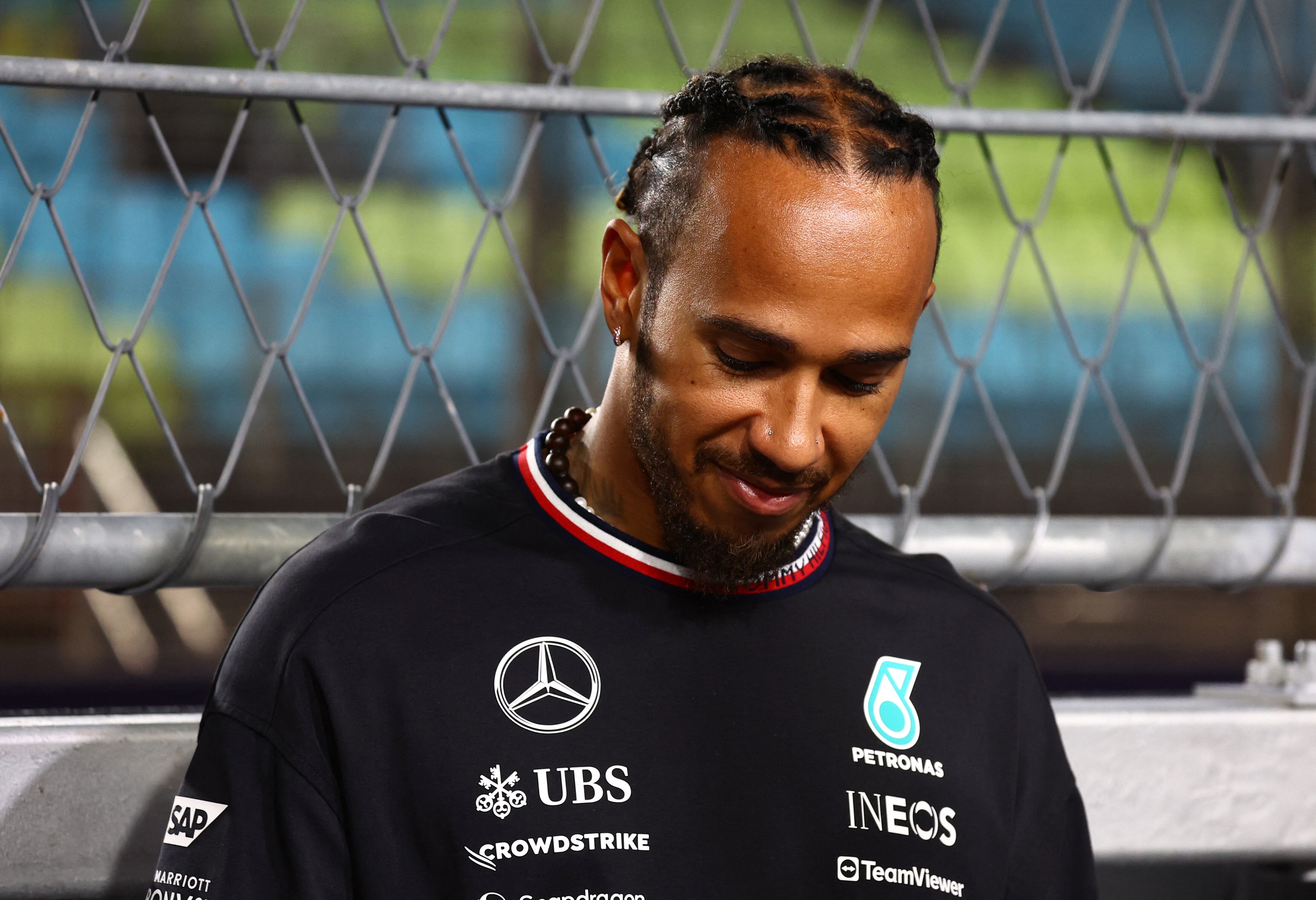  Lewis Hamilton en Singapur (REUTERS/Edgar Su)