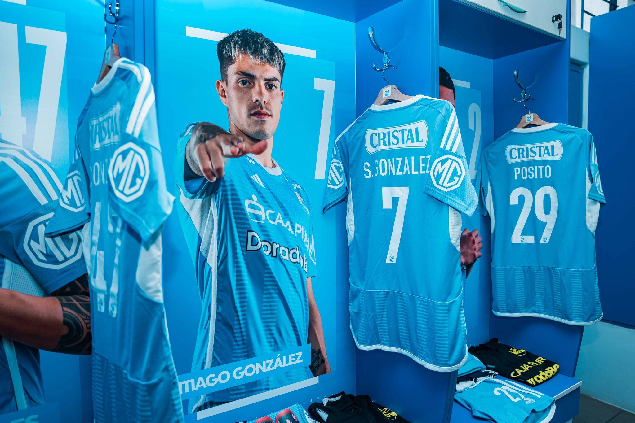 Así luce el camerino de Sporting Cristal previo al duelo con UTC. - créditos: Sporting Cristal