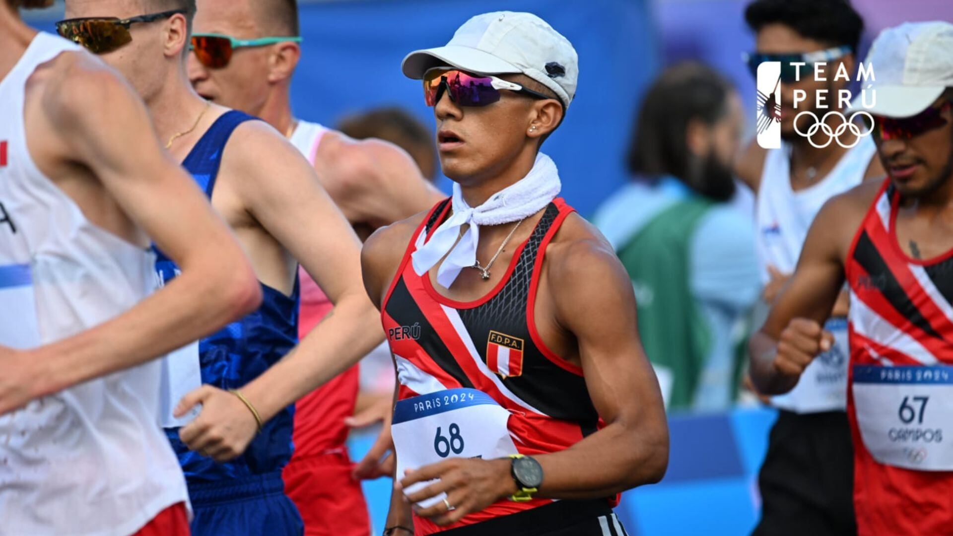 César Rodríguez es un marchista peruano que participó en París 2024.