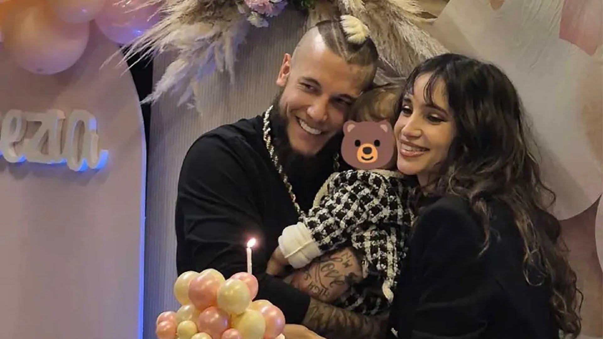 Las fotos del primer cumpleaños de Venezia, la hija de Alex Caniggia y Melody Luz