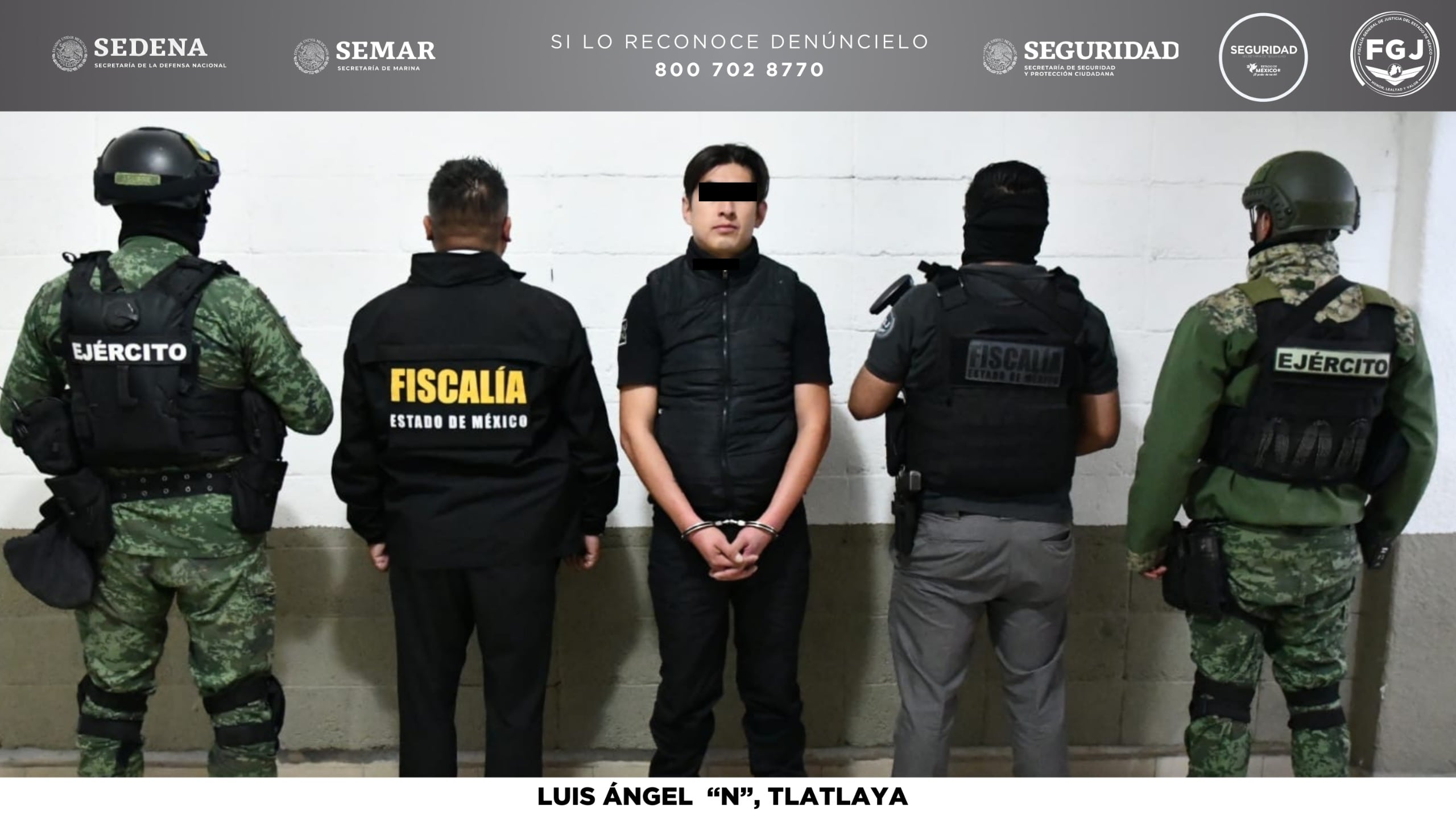 Caen tres directores de Seguridad del Edomex, uno de ellos ligado al CJNG