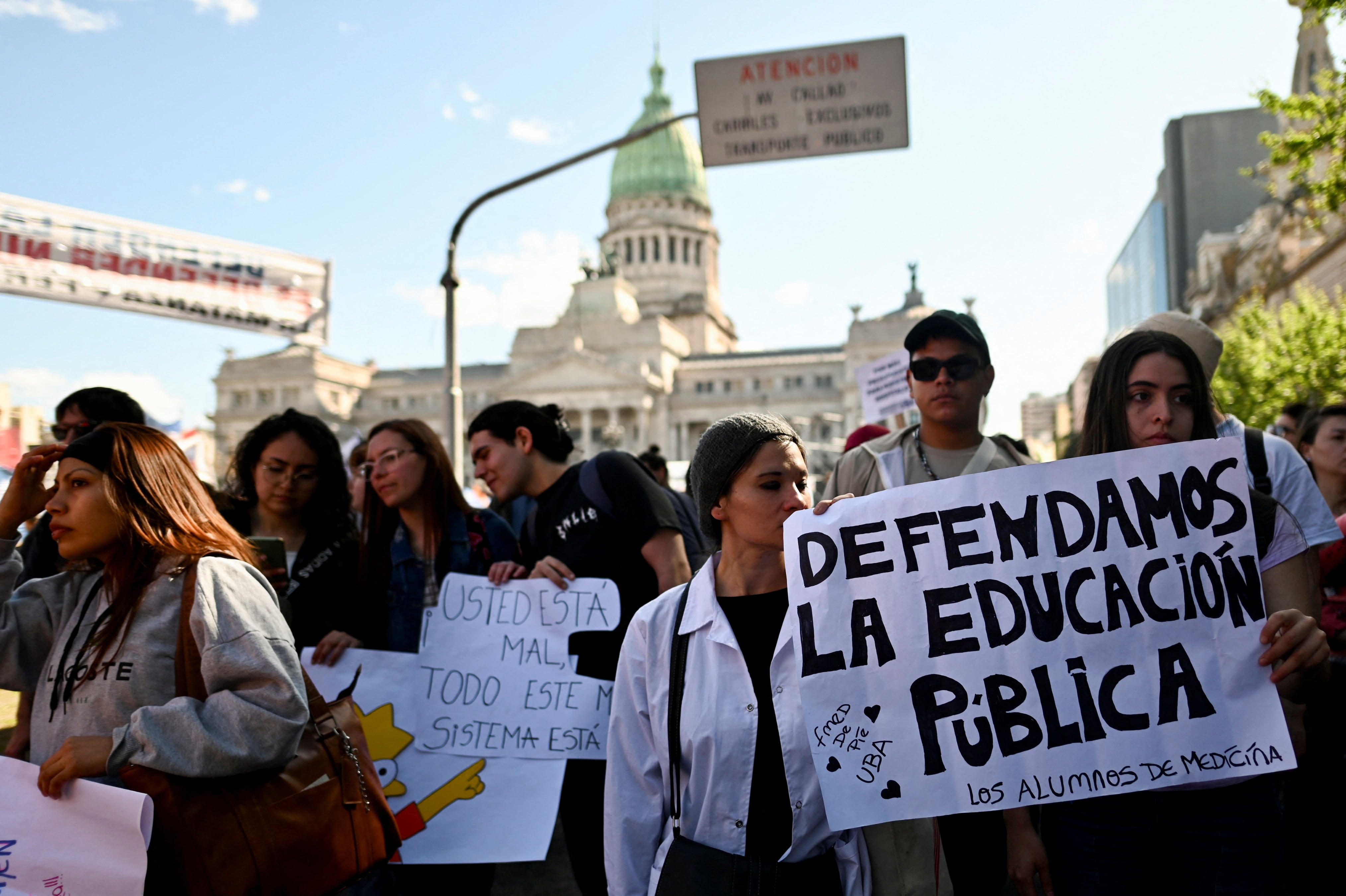 marcha universitaria congreso