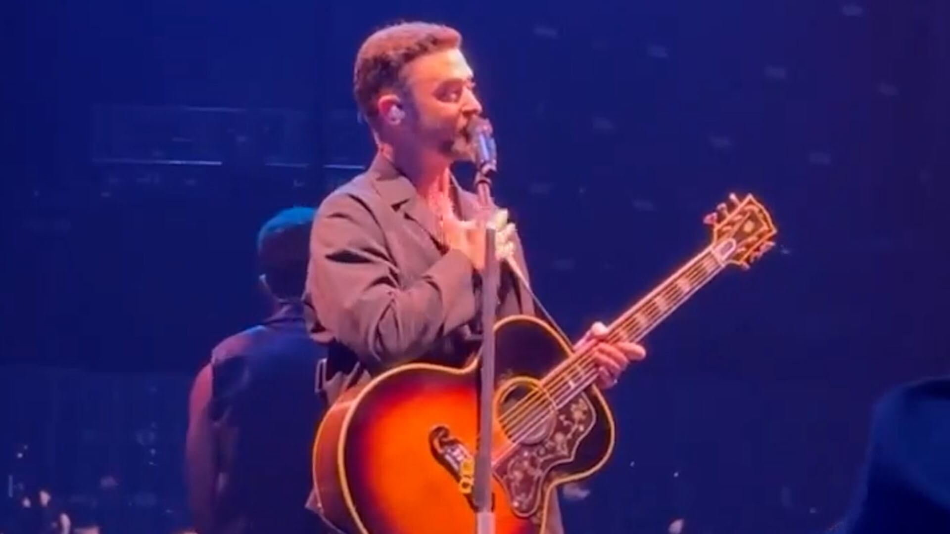 Justin Timberlake brindó un show en Chicago tras su detención captura