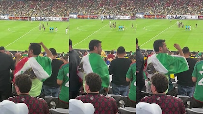 Captan a Jorge Álvarez Máynez ‘enfiestado’ en el partido México vs Ecuador de la Copa América 2024