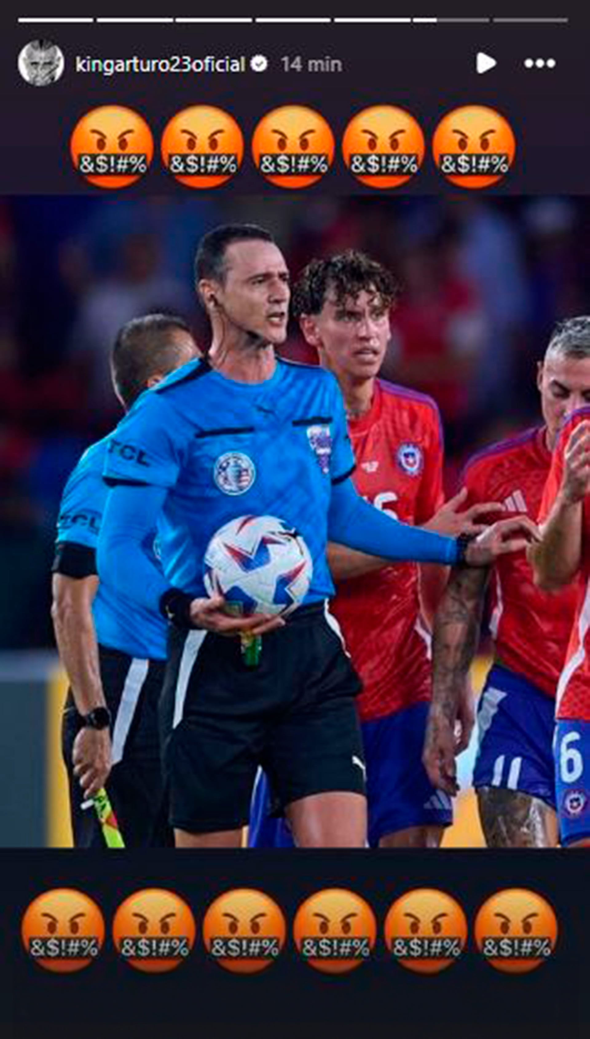 La furia de Gary Medel y Arturo Vidal tras la eliminación de Chile