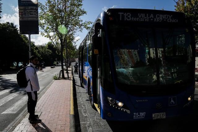 El Sistema Integrado de Transporte Público de Bogotá alcanzó más de 3.651.577 validaciones de pasajes durante el Día sin carro y moto - crédito Colprensa