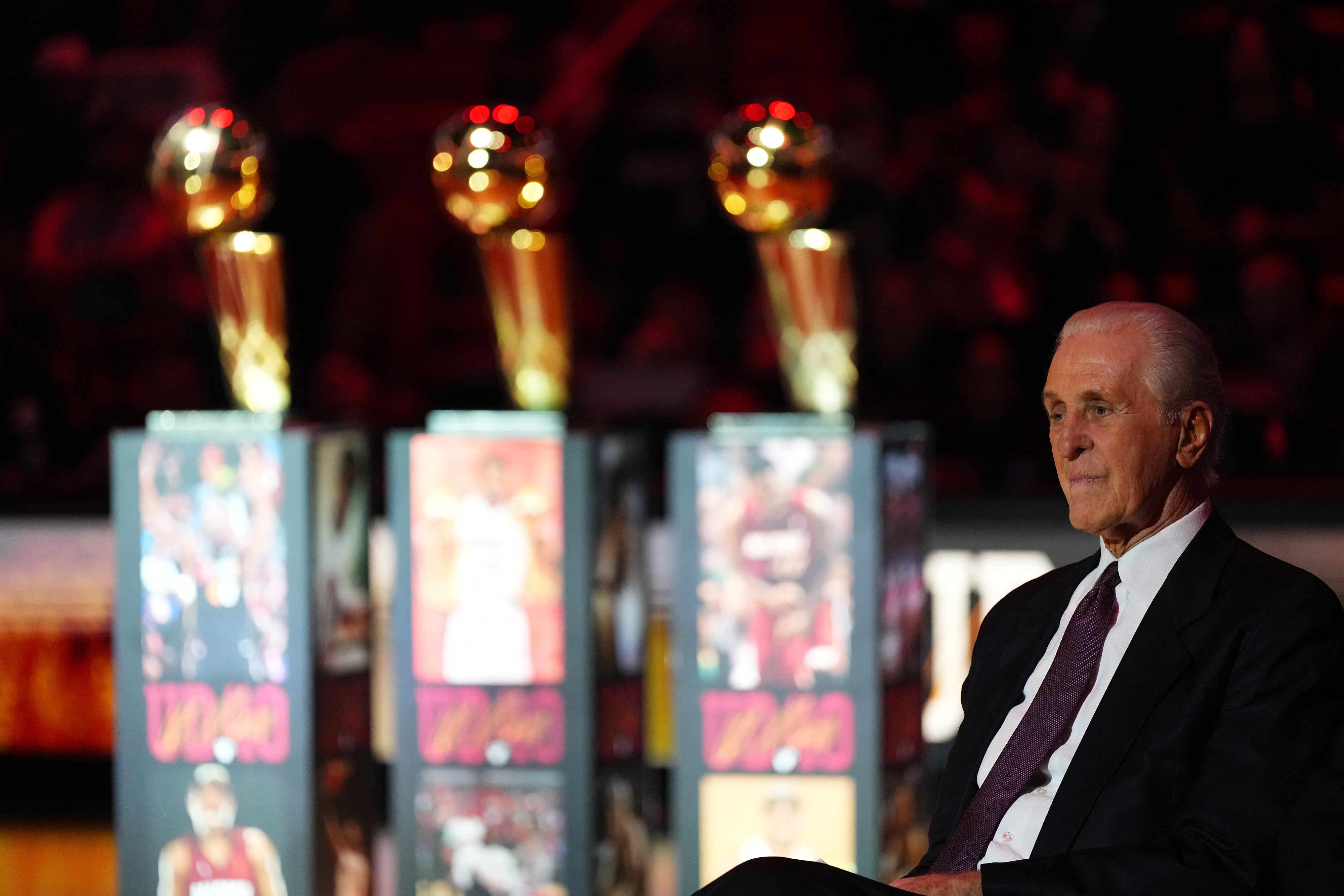 Pat Riley transforma a Miami Heat en una franquicia ganadora desde 1995 (USA TODAY Sports)