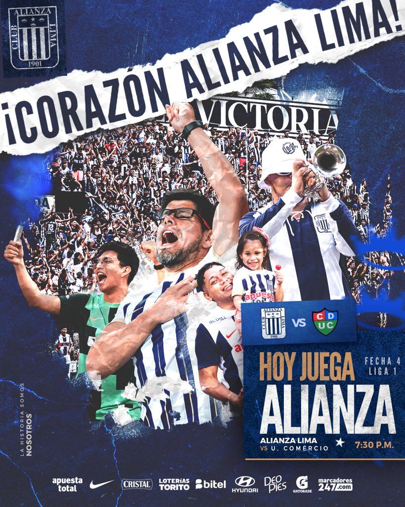 Alianza Lima vs Unión Comercio: partido por la Liga 1 2024