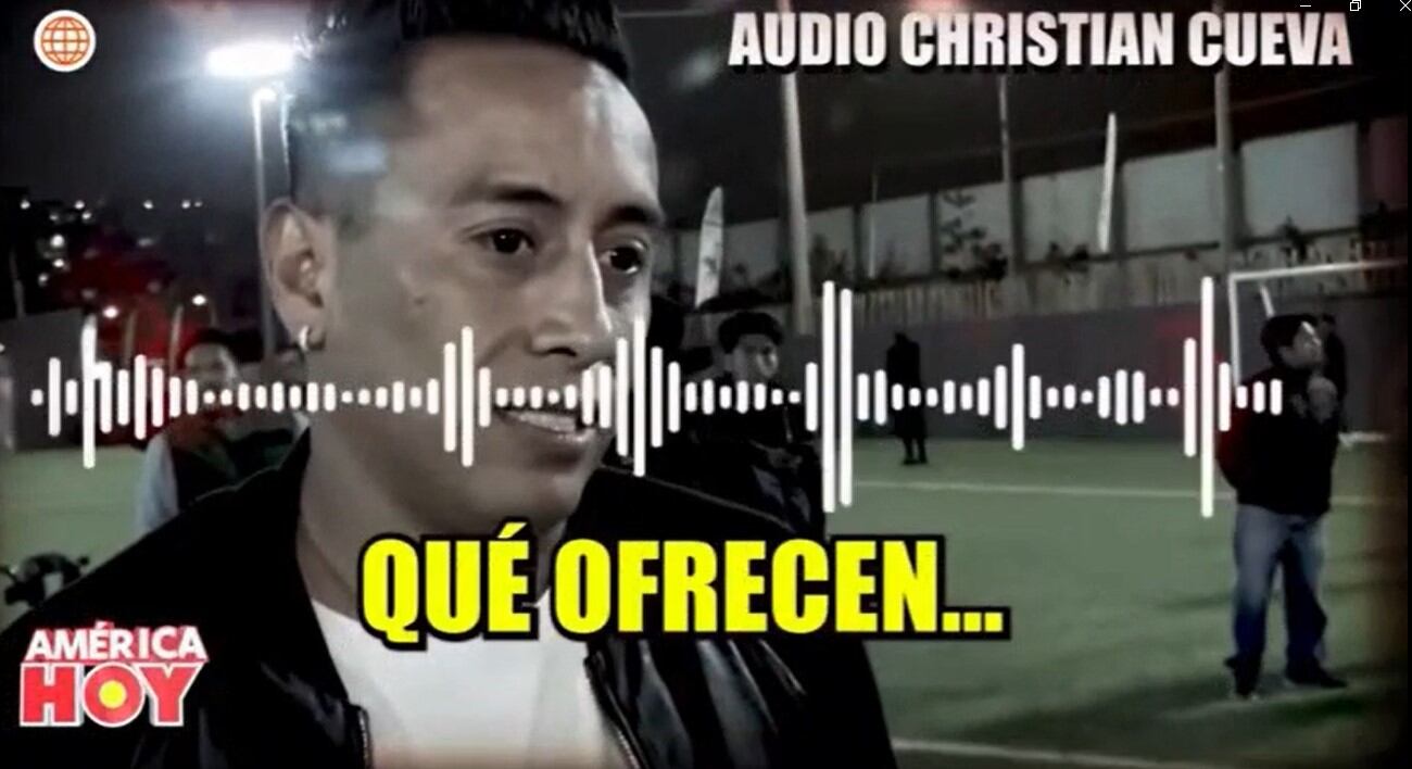 Christian Cueva pide negociar para mostrar audios con nana de sus hijos. (América Hoy)